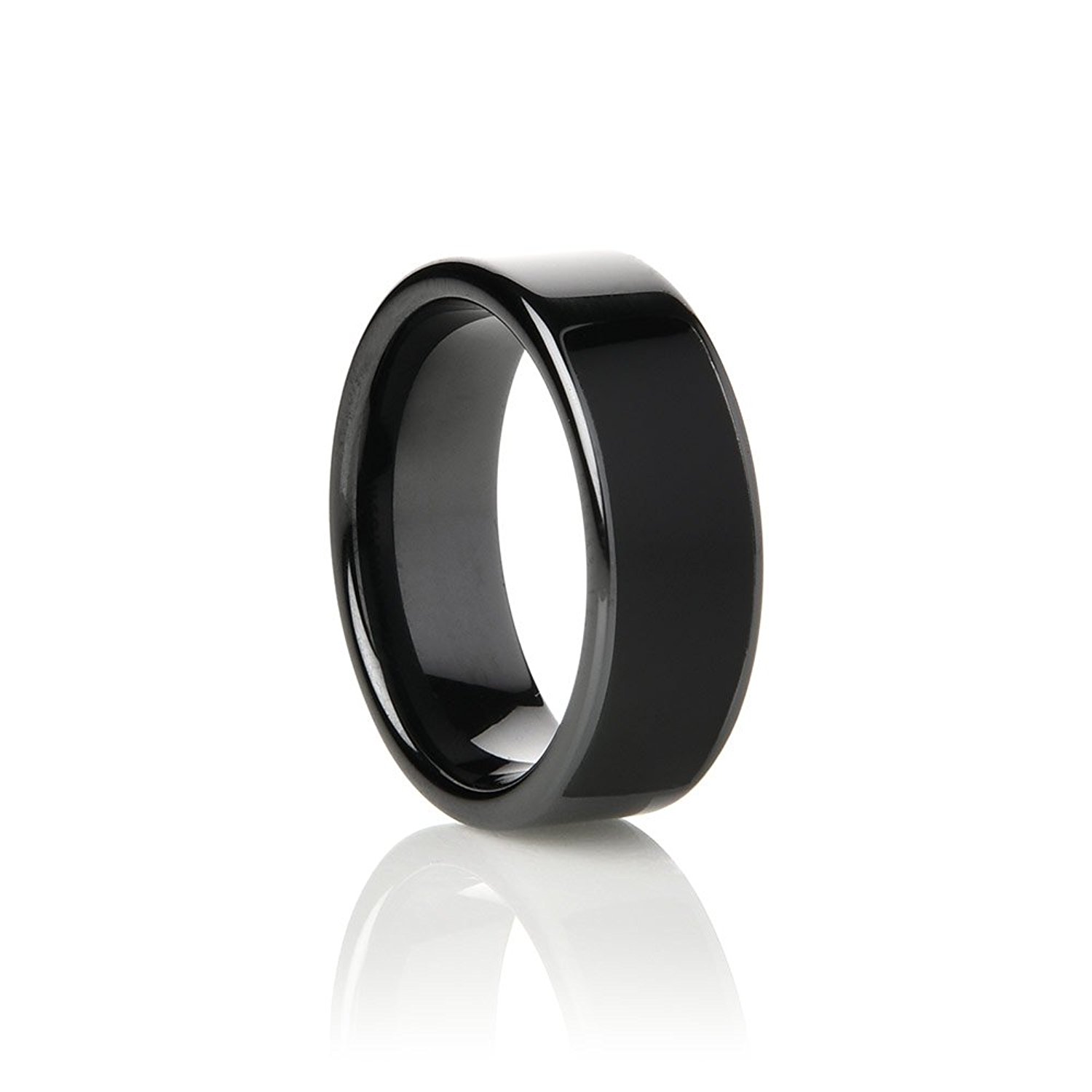 Amazon.com: Ceramic Eclipse NFC Ring - The Original Programmable ...