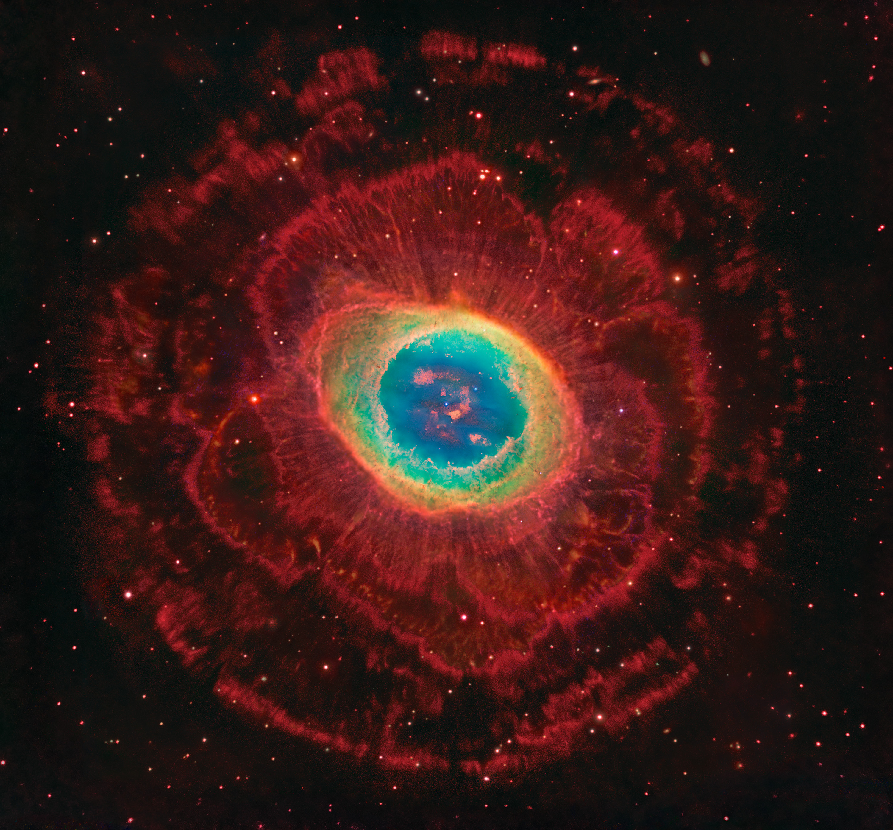APOD: 2014 August 13 - Rings Around the Ring Nebula