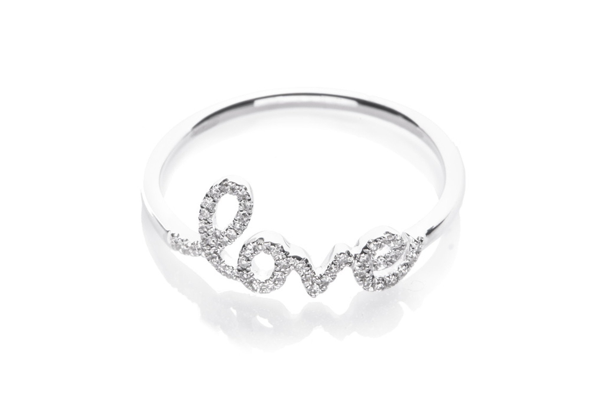 Diamond Love Ring | EF Collection