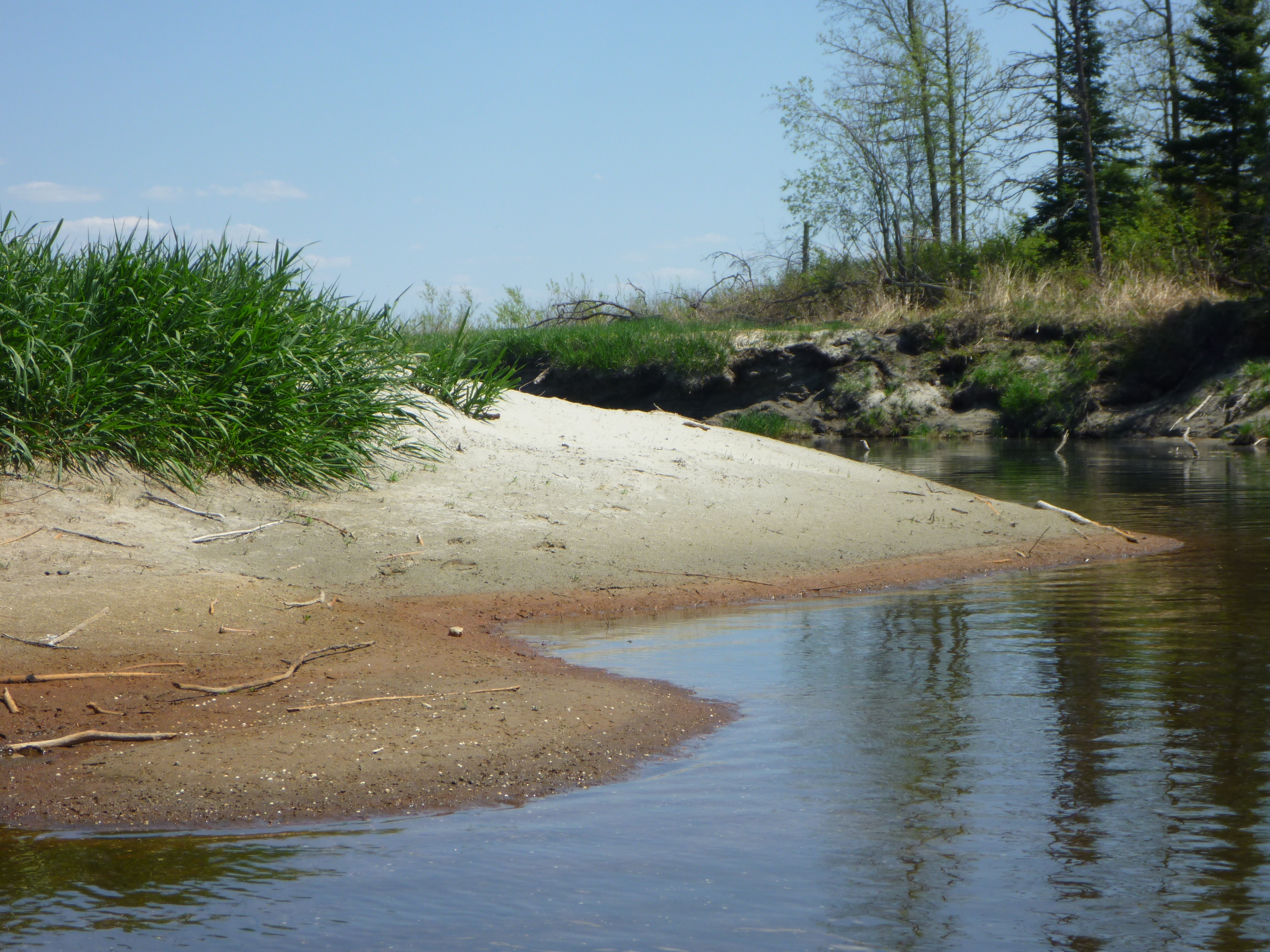 Rusty Riverbank | Man and Yak