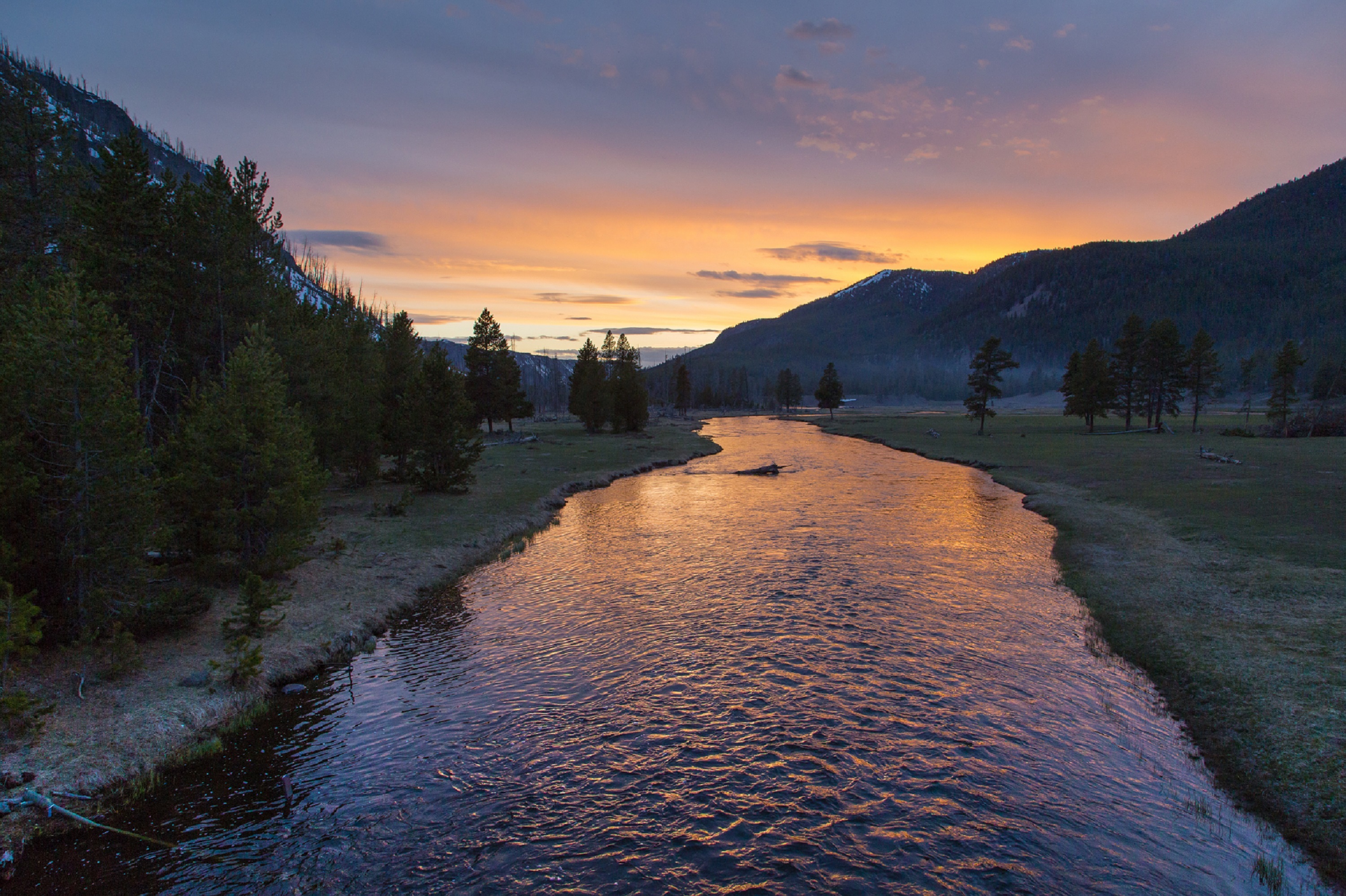 Free photo: River Landscape - Flow, Landscape, Mountain - Free Download