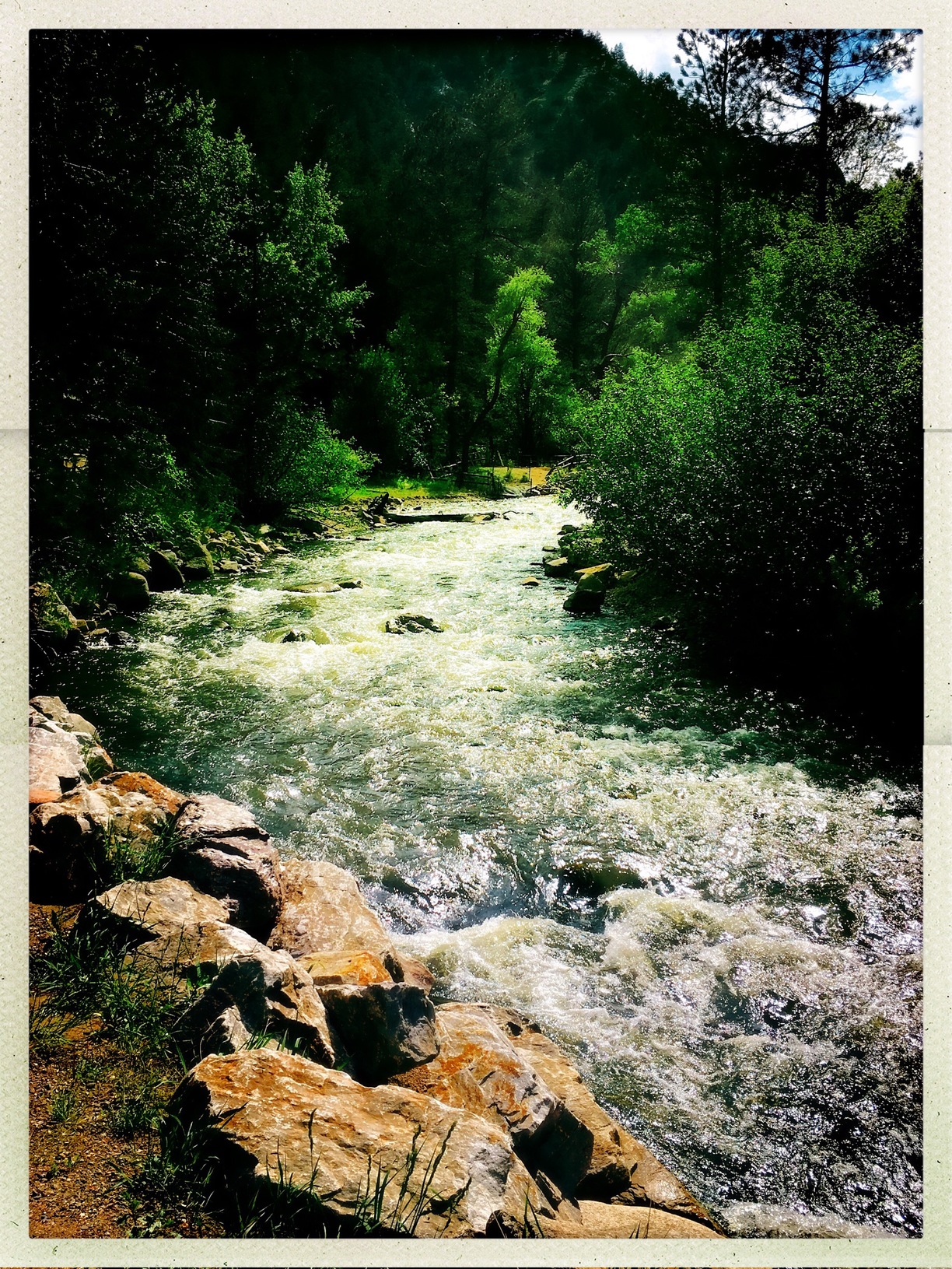 Eldorado Canyon State Park, Eldorado Springs, Colorado - This river...