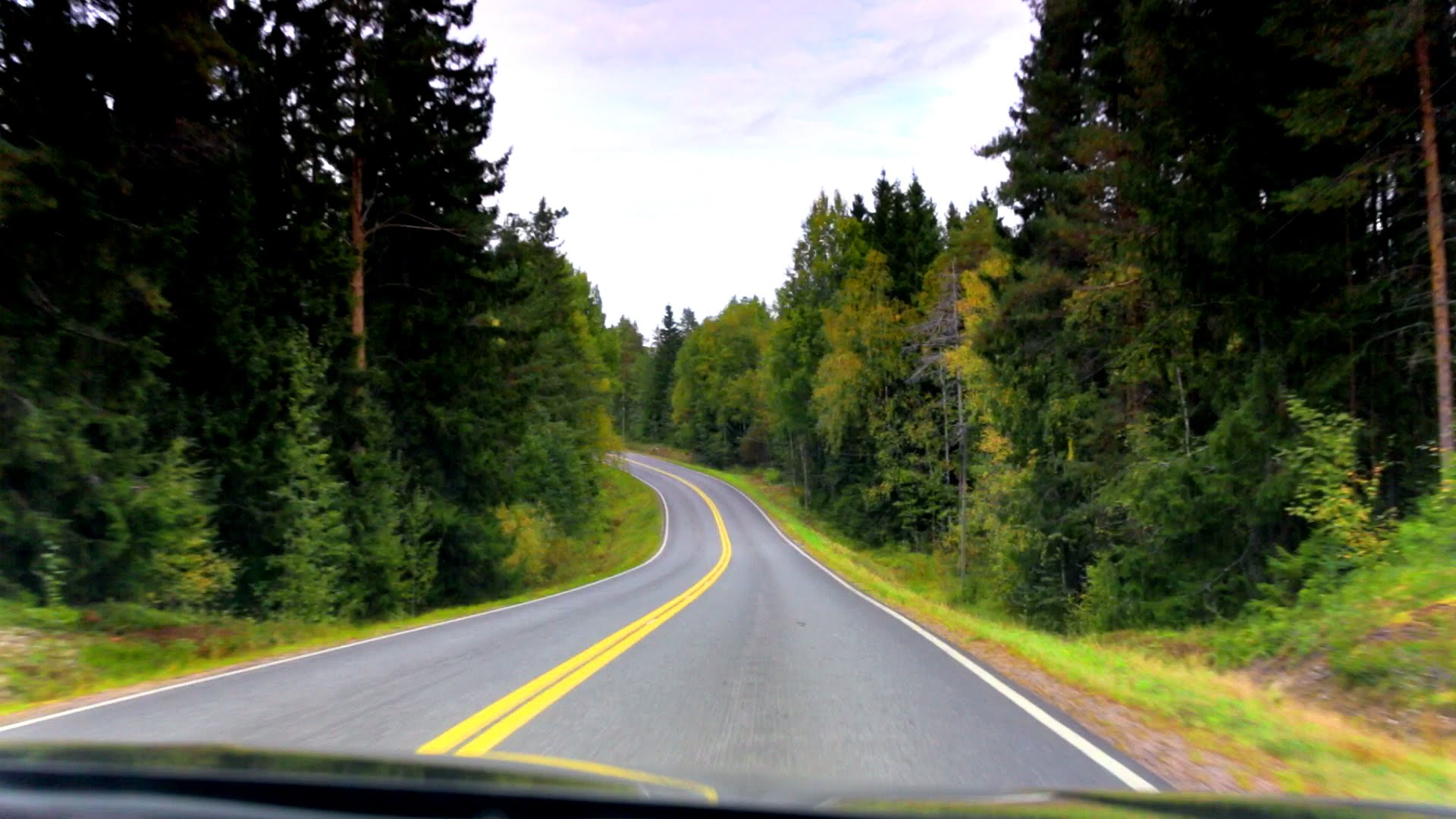 Road trip - Finland, road 8300 - YouTube