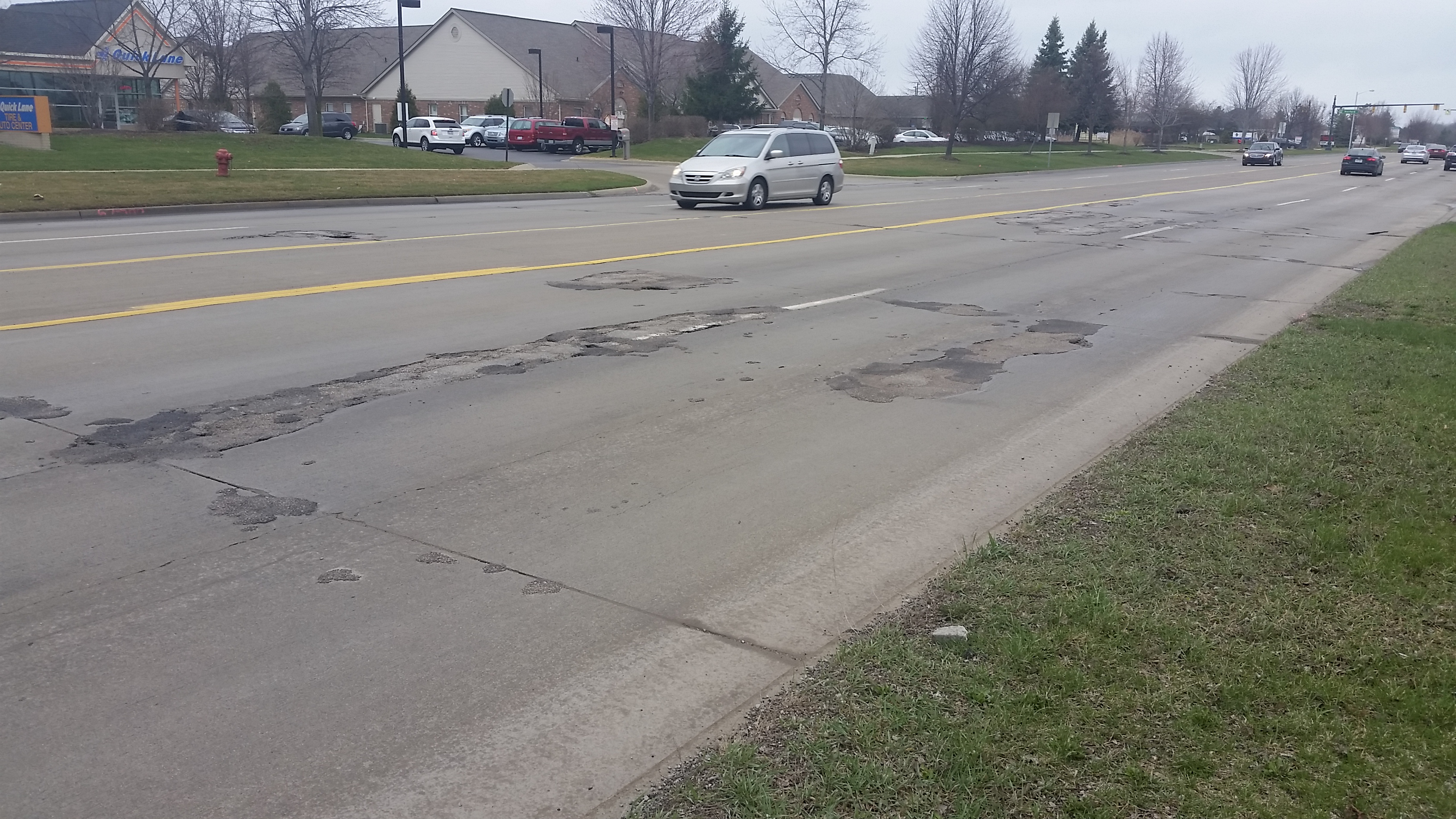 Tracking worst potholes in SE Michigan: Canton Center Road...