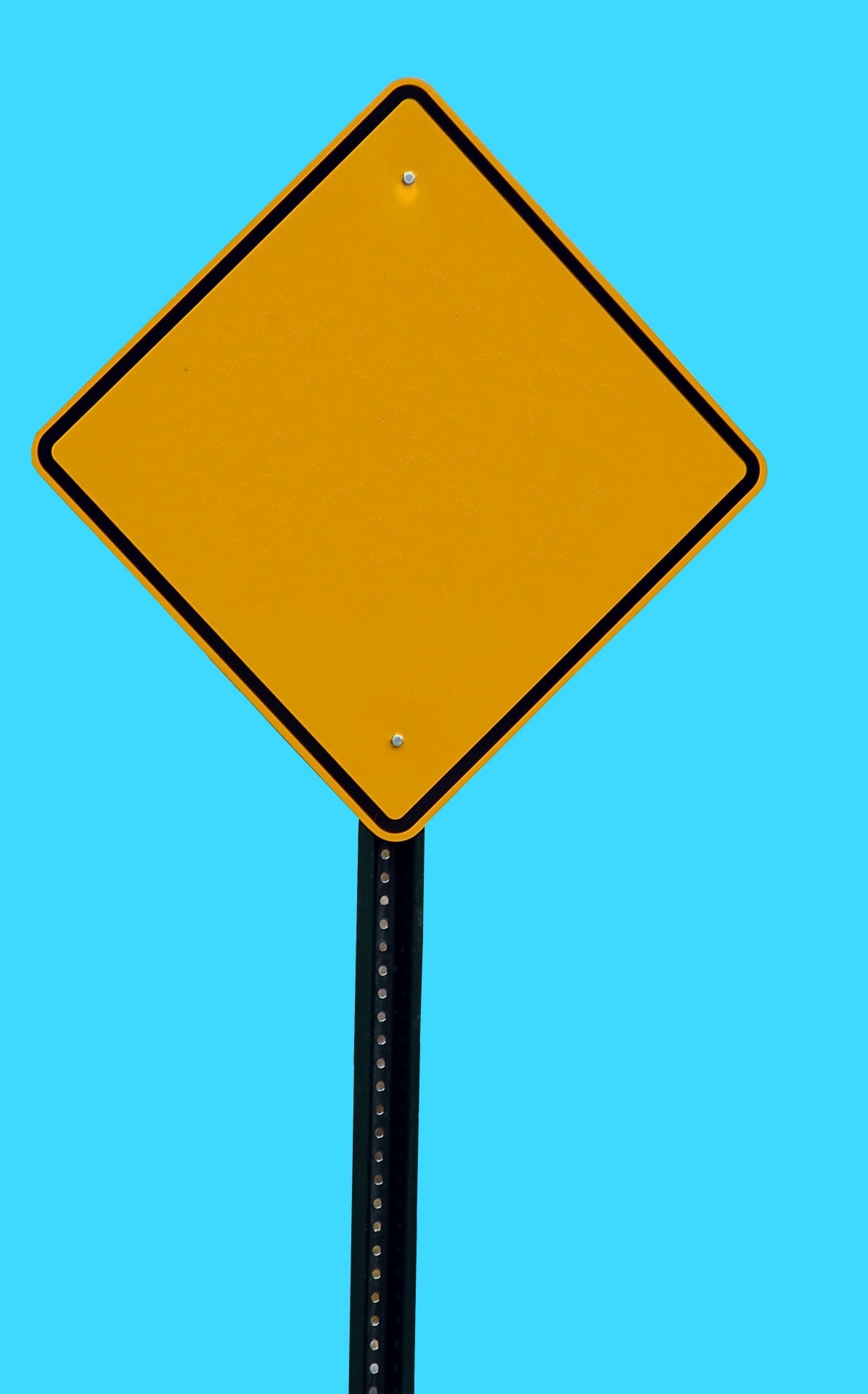 Blank Road Sign Free Stock Photo - Public Domain Pictures