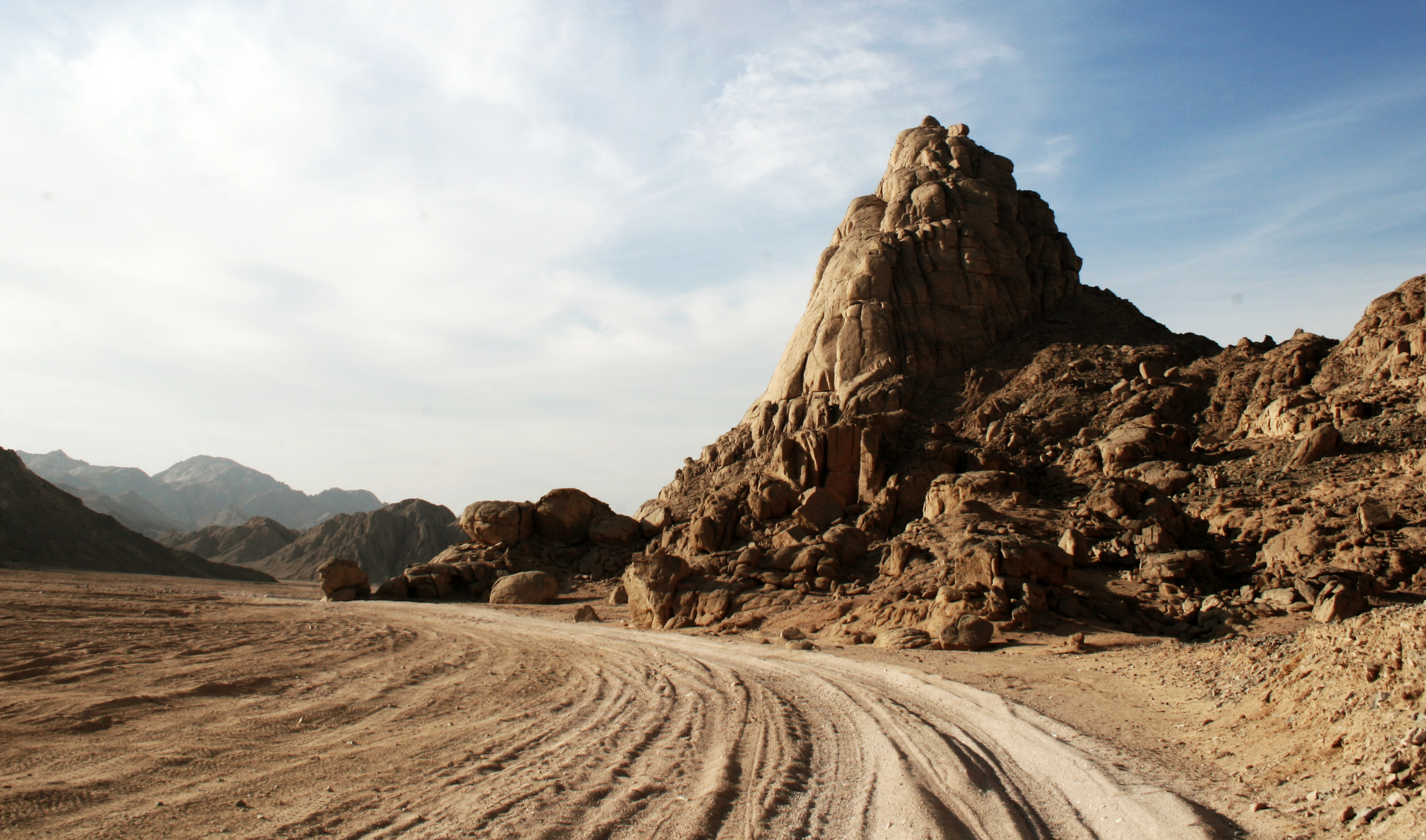 Road through the desert, Car, Desert, Driving, Dry, HQ Photo