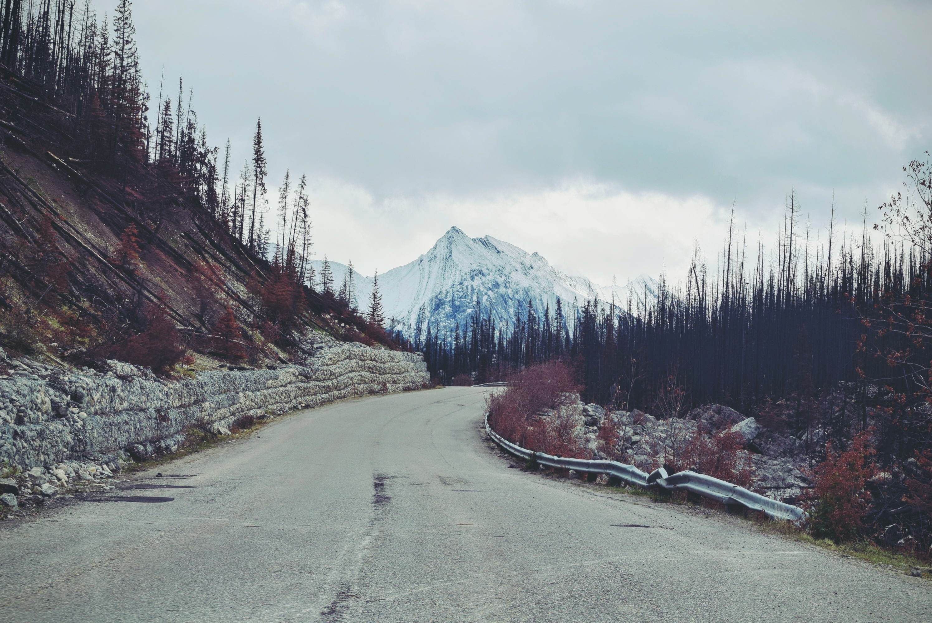 Road to the Mountains, Landscape, Mountain, Road, Rock, HQ Photo
