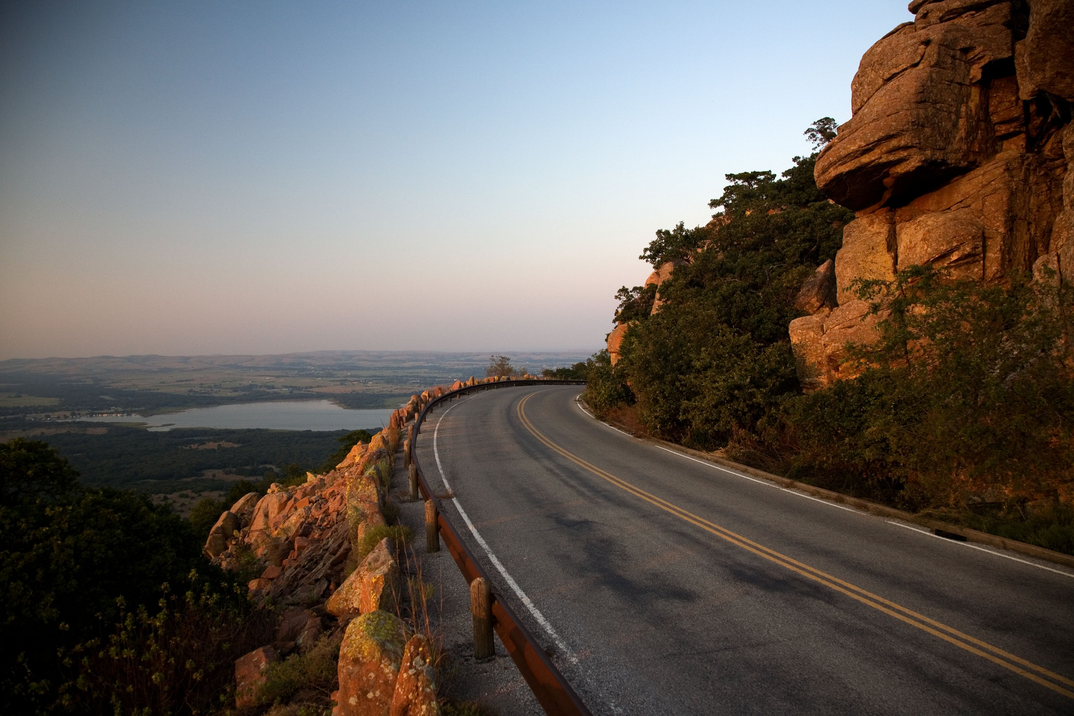 Photo #77135: Road Traveling up Mount Scott | America's Byways