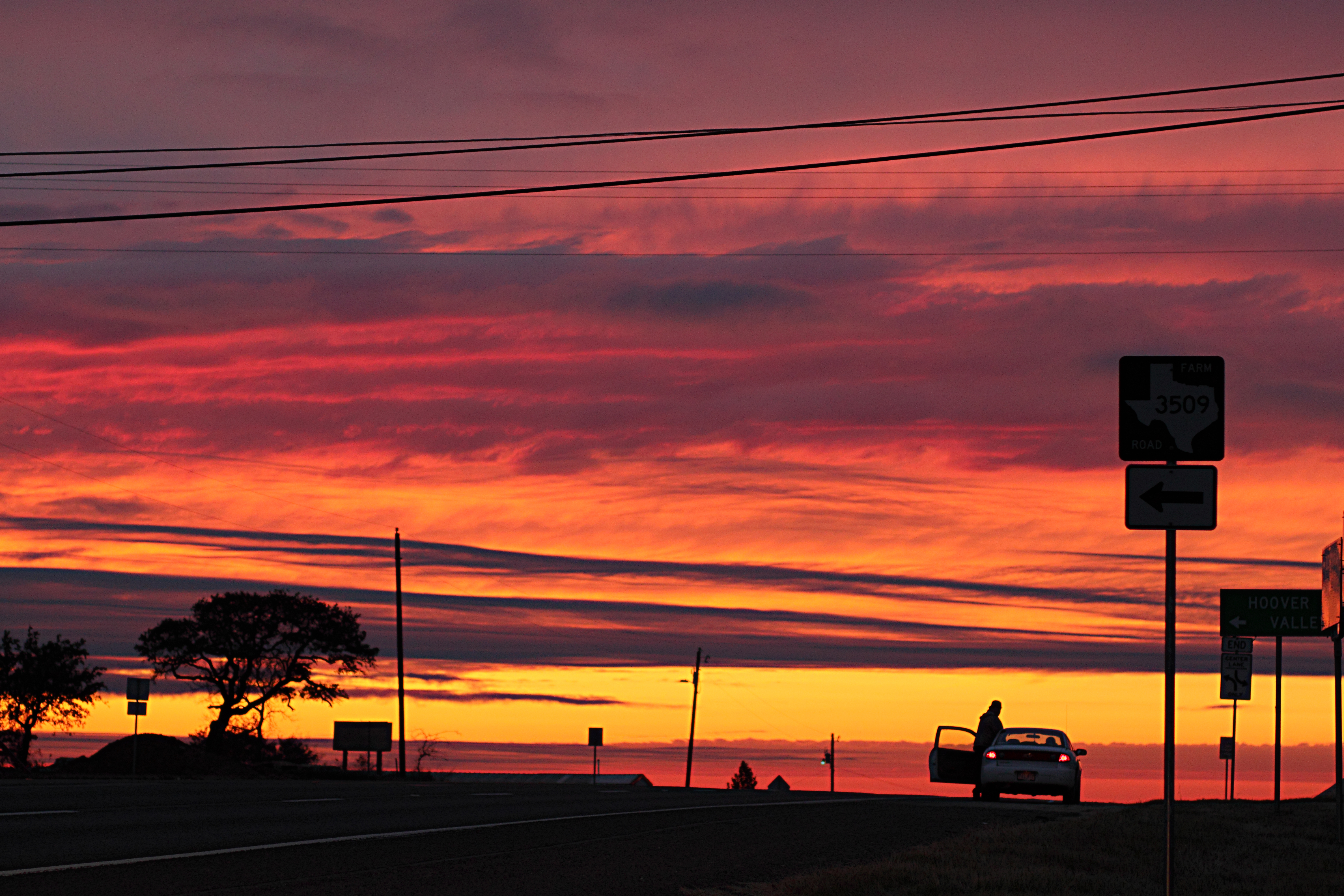 Roadside Sunset | Tim Thielen's Photo Blog