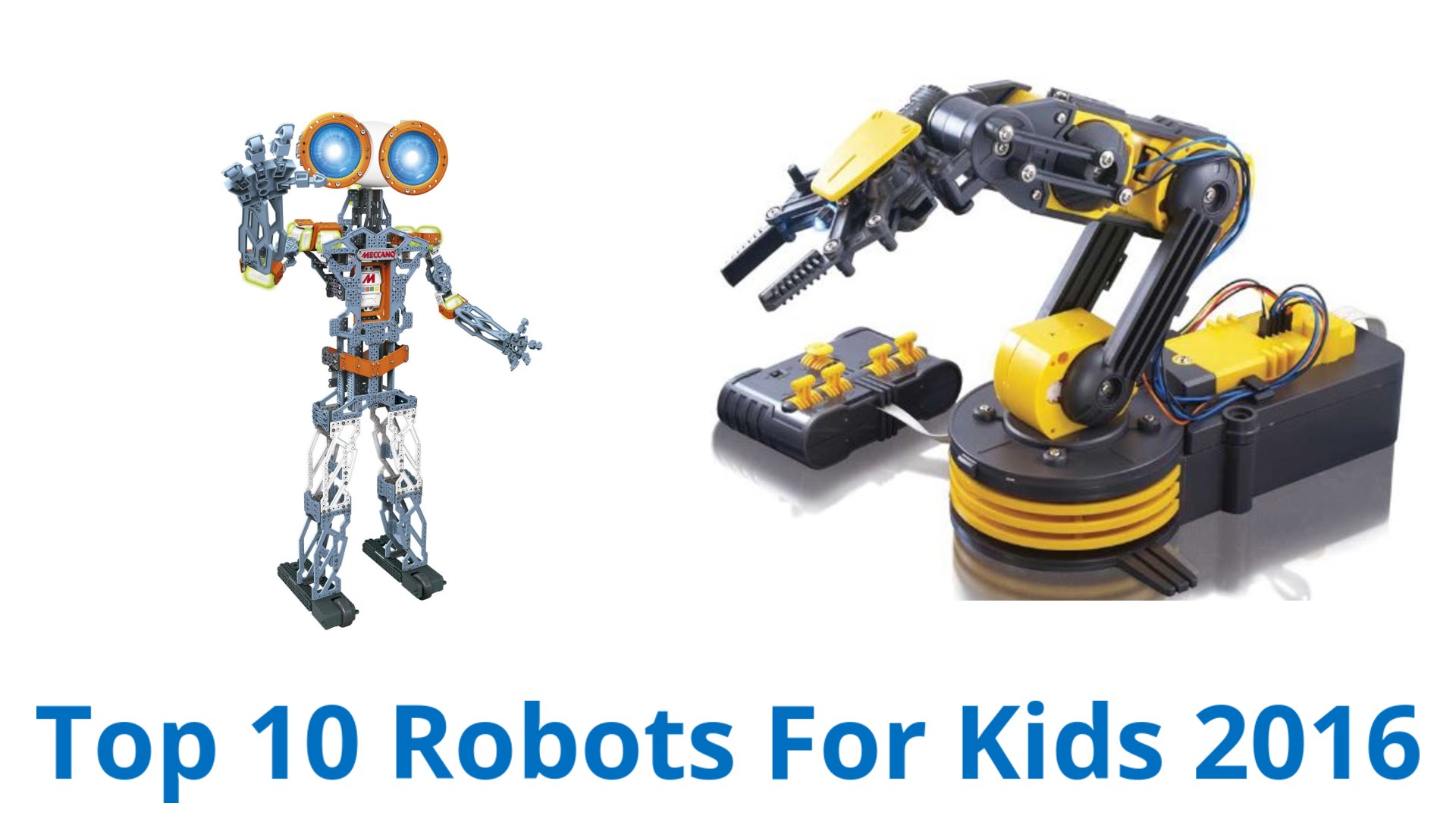 10 Best Robots For Kids 2016 - YouTube