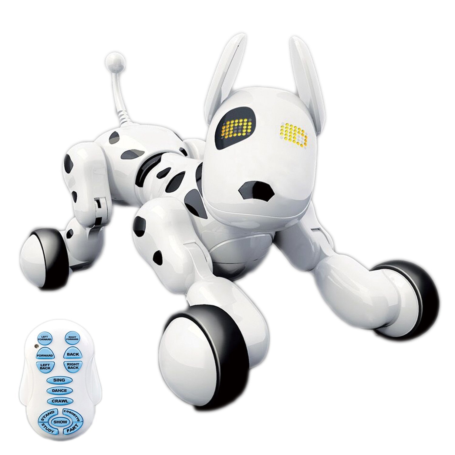 Amazon.com: Hi-Tech Wireless Remote Control Robot Interactive Puppy ...