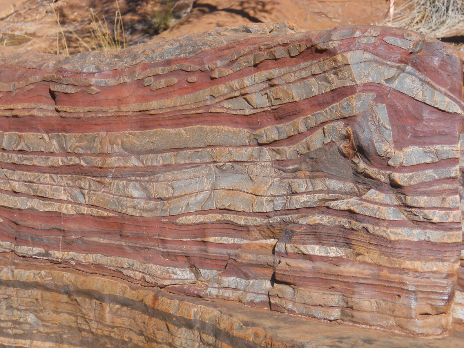Rock layers photo