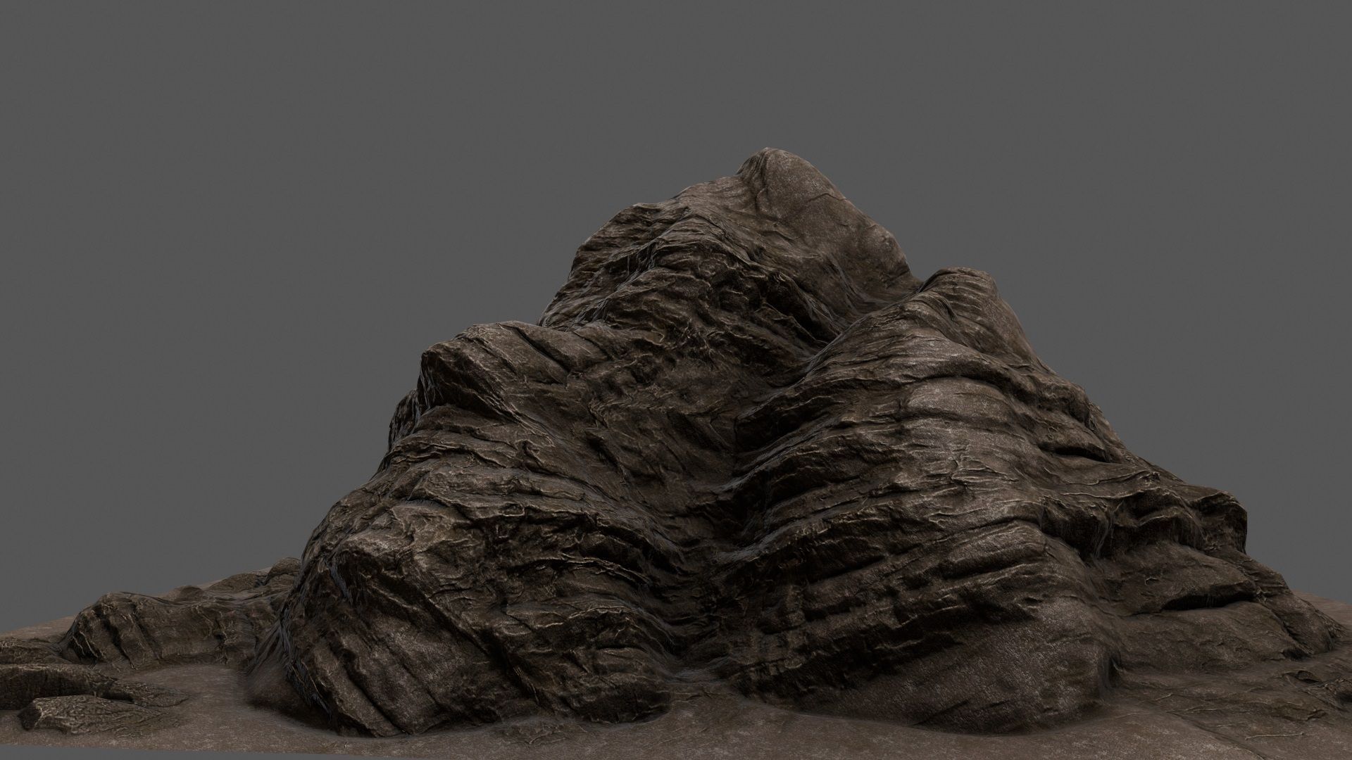 3D rock mountain | CGTrader