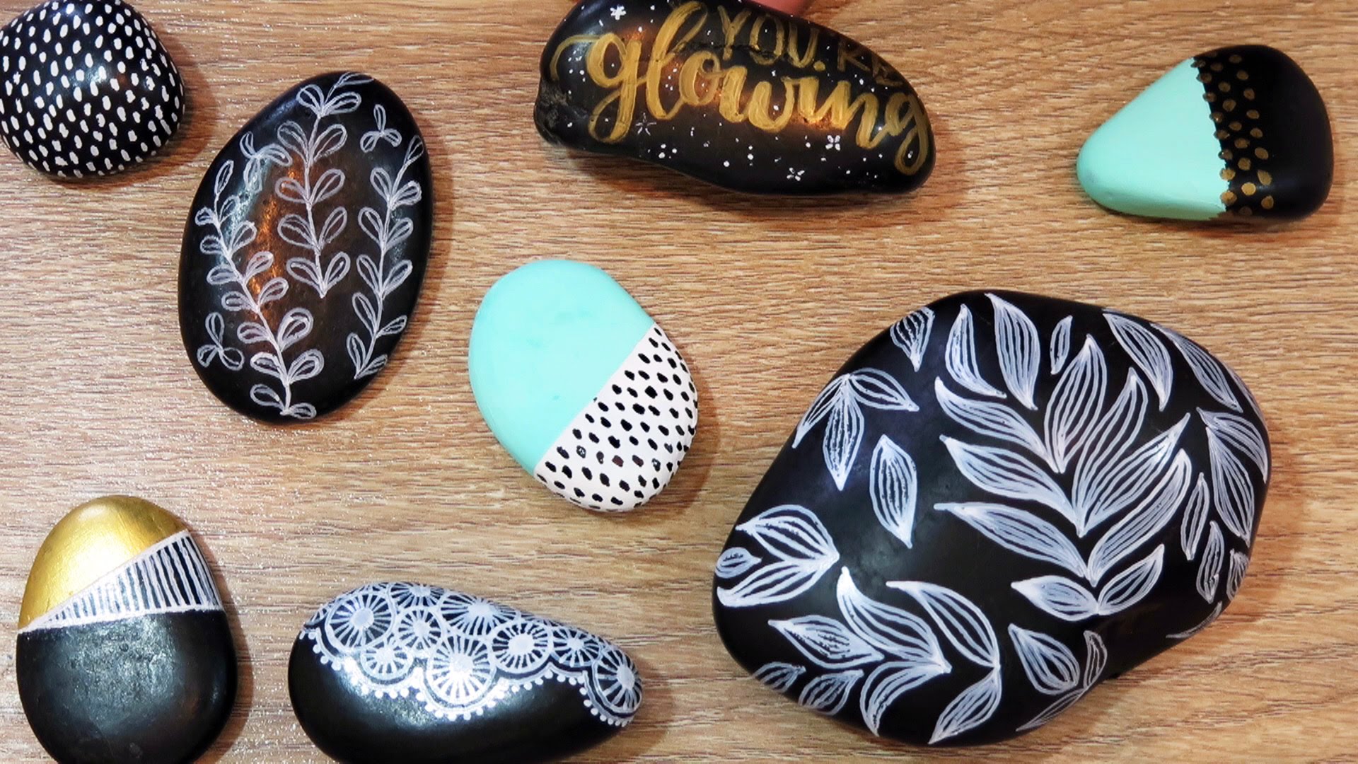 DIY ROCK PAINTING for the First Time | Ideas and Tips, What I ...