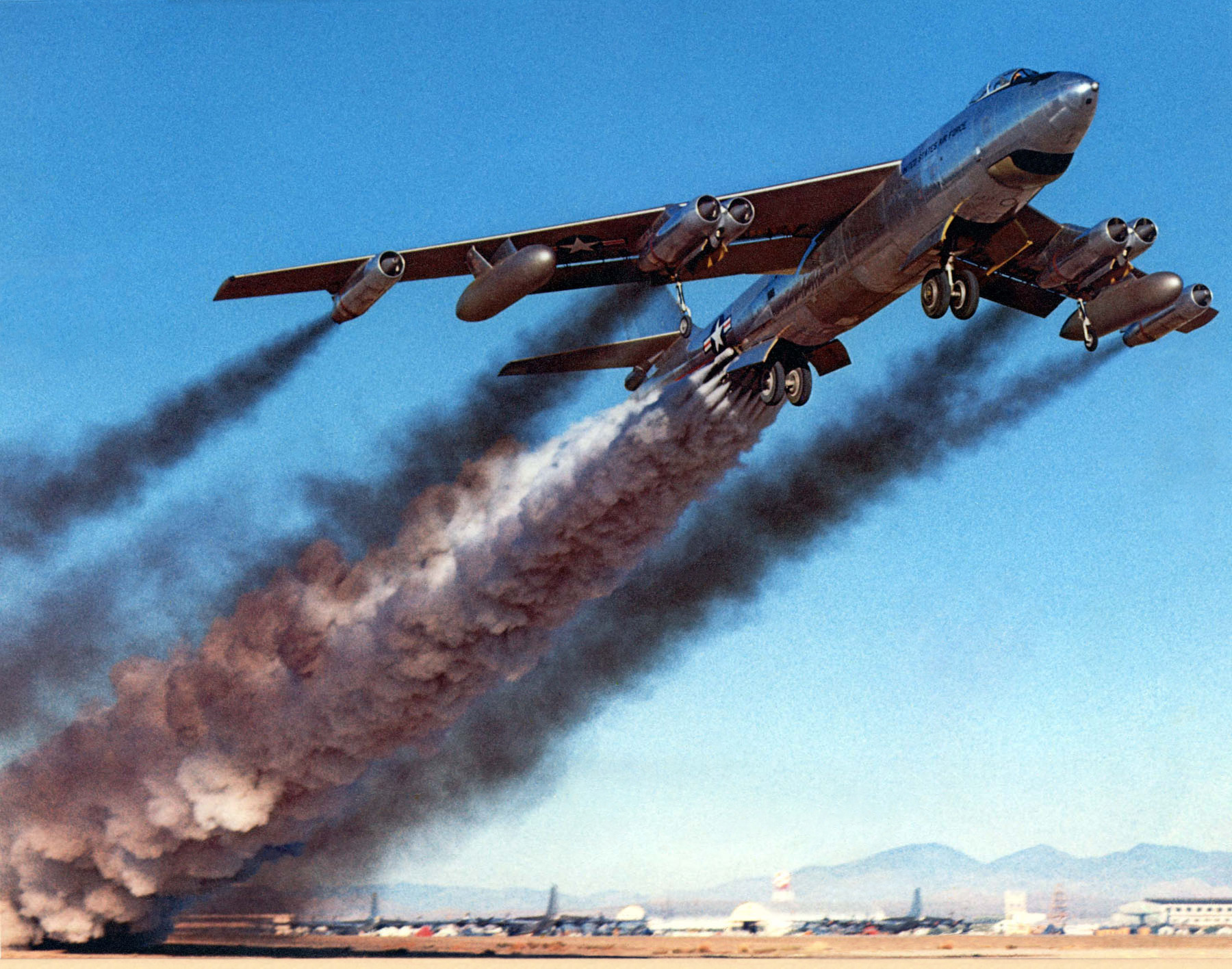 B-47 Jet-Assisted Take Off (JATO)