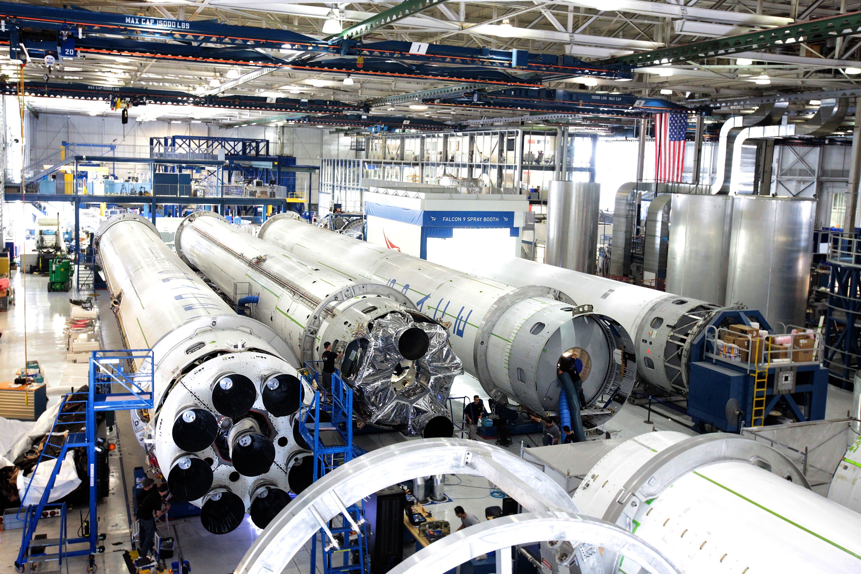 Rocket Factory, Building, Pipe, Transportation, Technology, HQ Photo