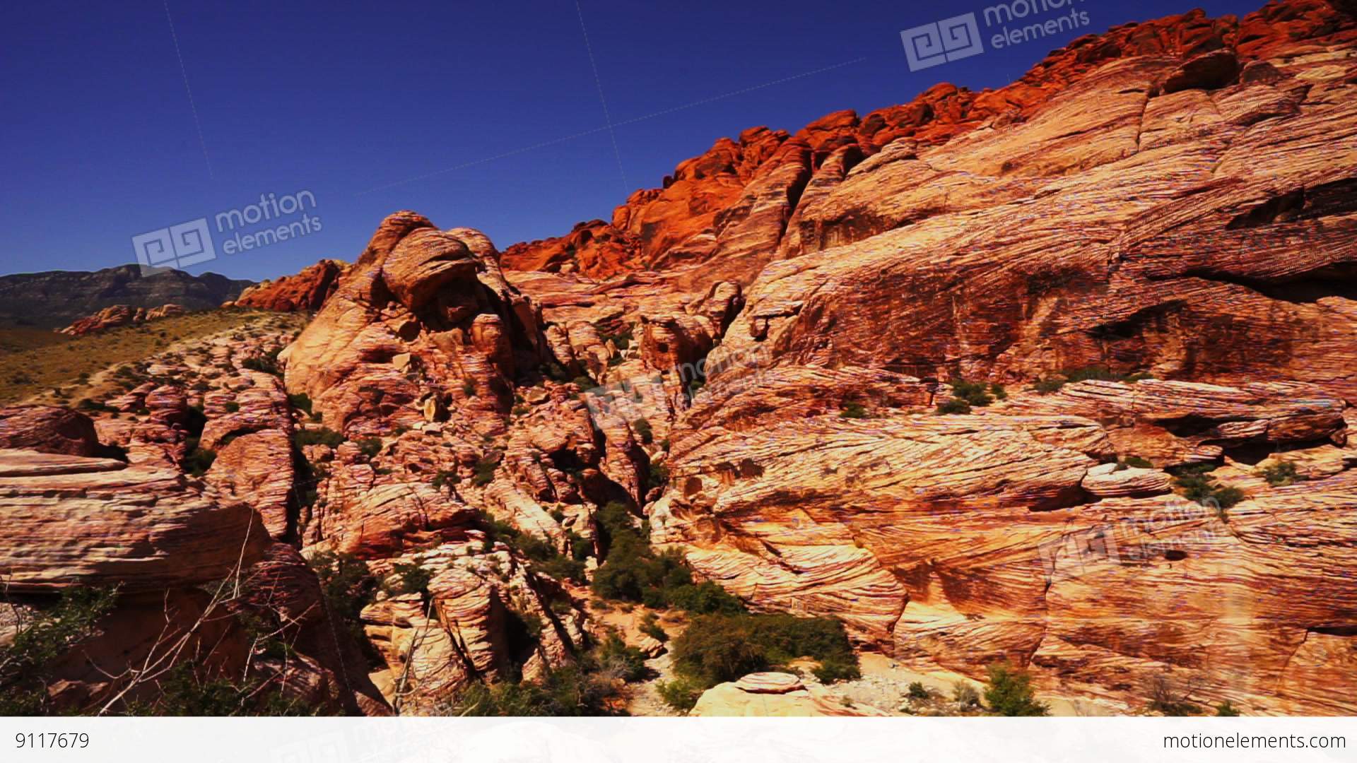 Colorful Rocky Landscape In Nevada Desert - LAS VEGAS, NEVADA/USA ...