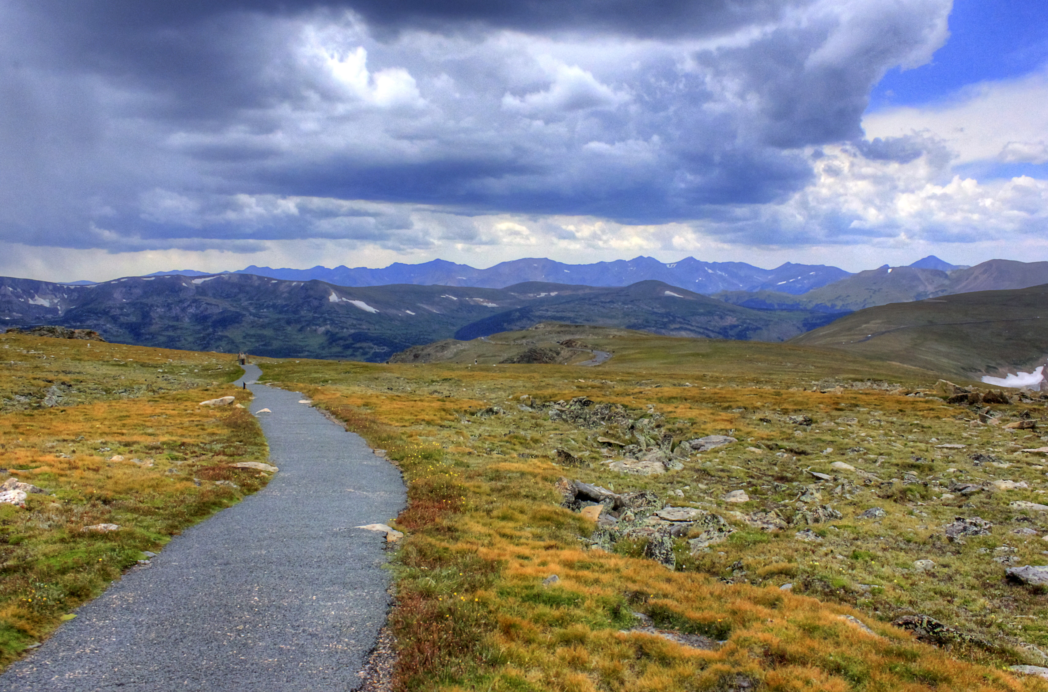 Nature Path at Rocky Mountains National Park, Colorado image - Free ...