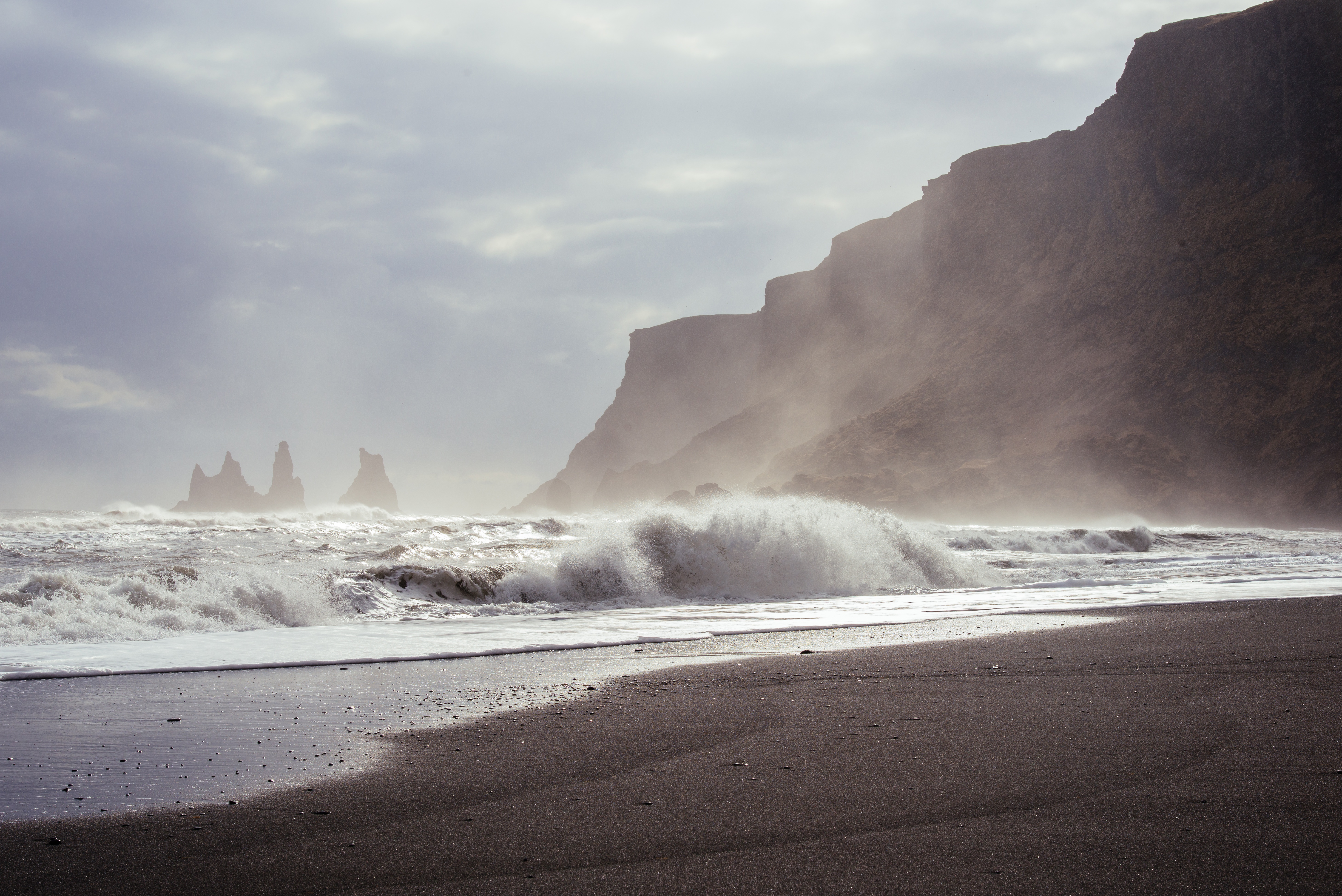 Rocky Shore, Beach, Iceland, Rock, Rocky, HQ Photo