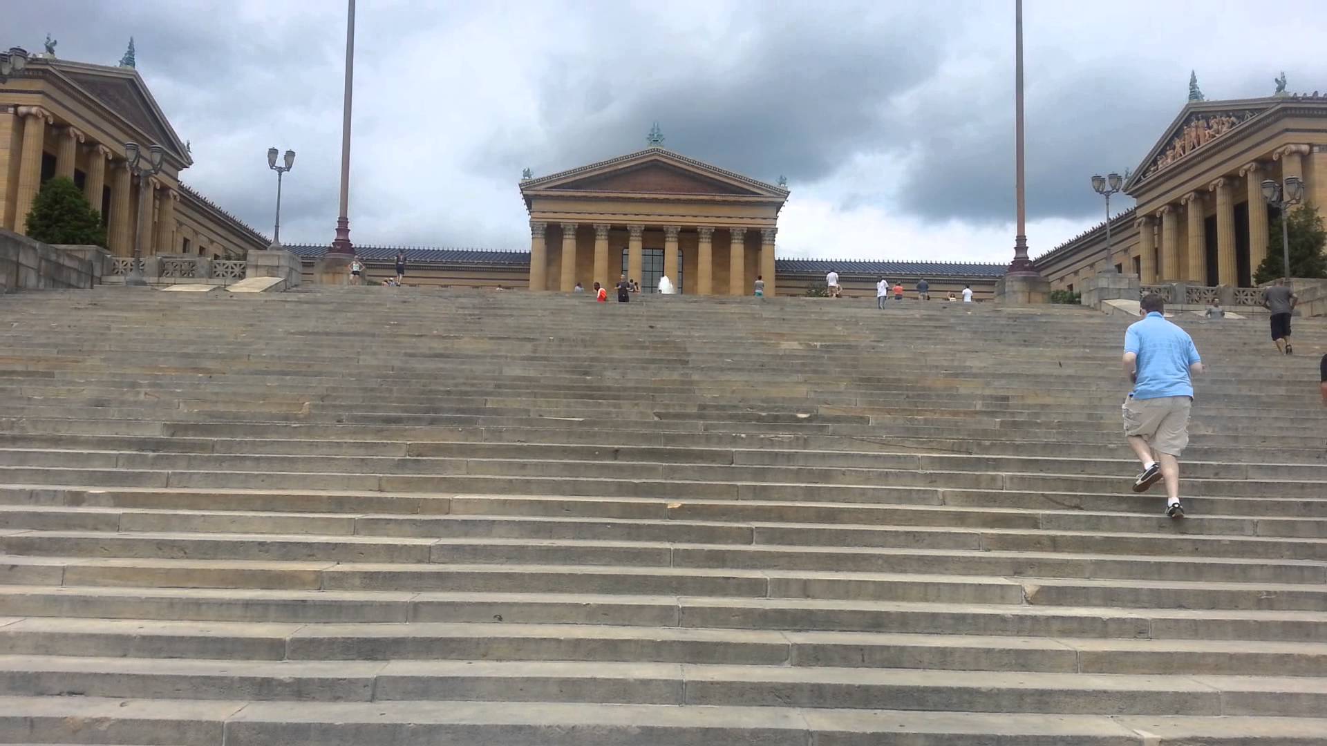 The rocky steps in philly - YouTube