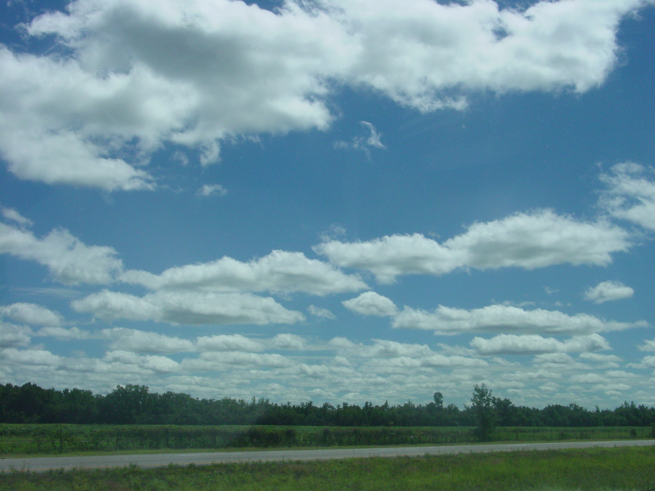 Rolling On, Blue, Bspo06, Clouds, Driving, HQ Photo