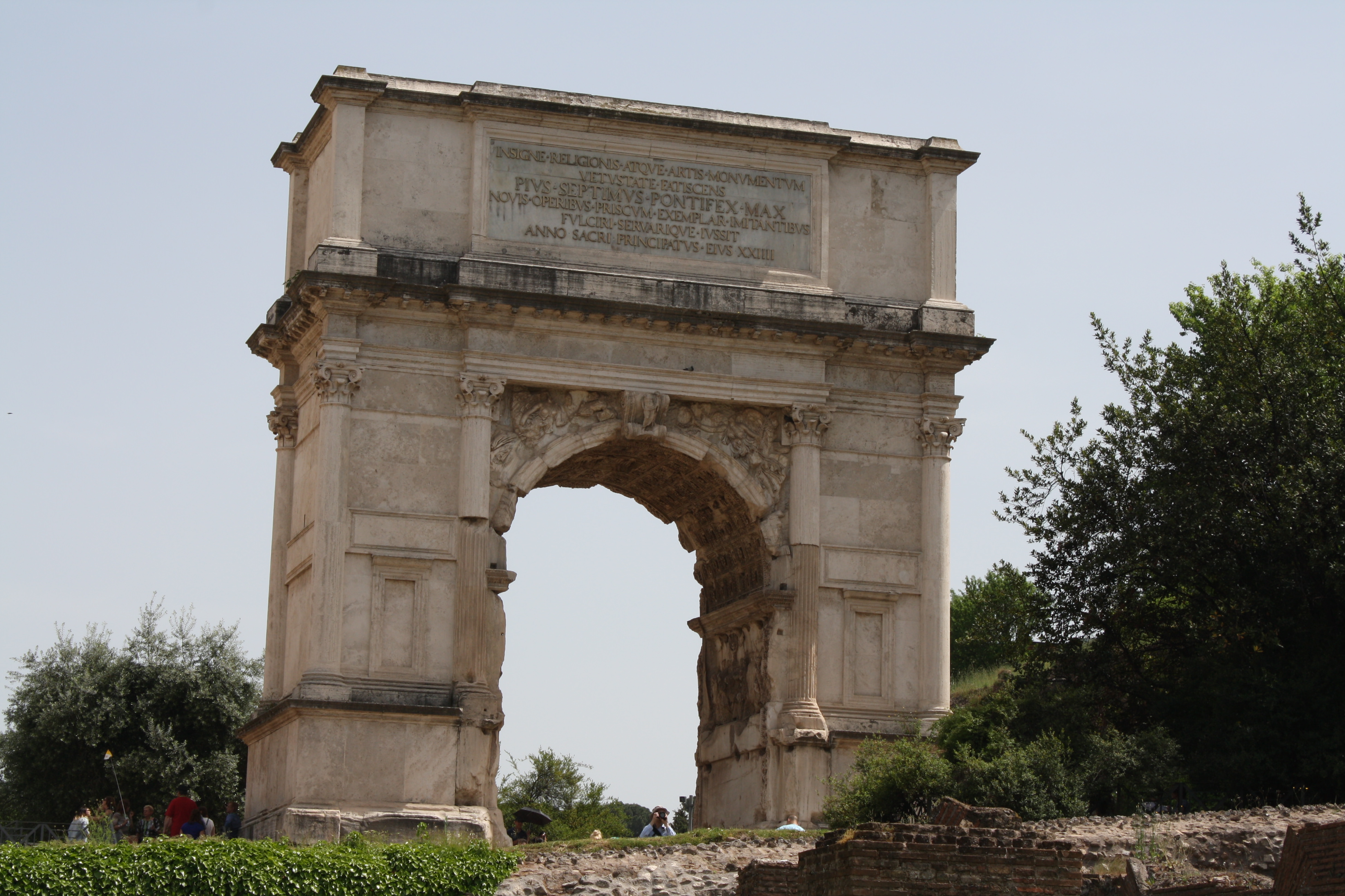 The Arch of Titus, Rome (Article) - Ancient History Encyclopedia