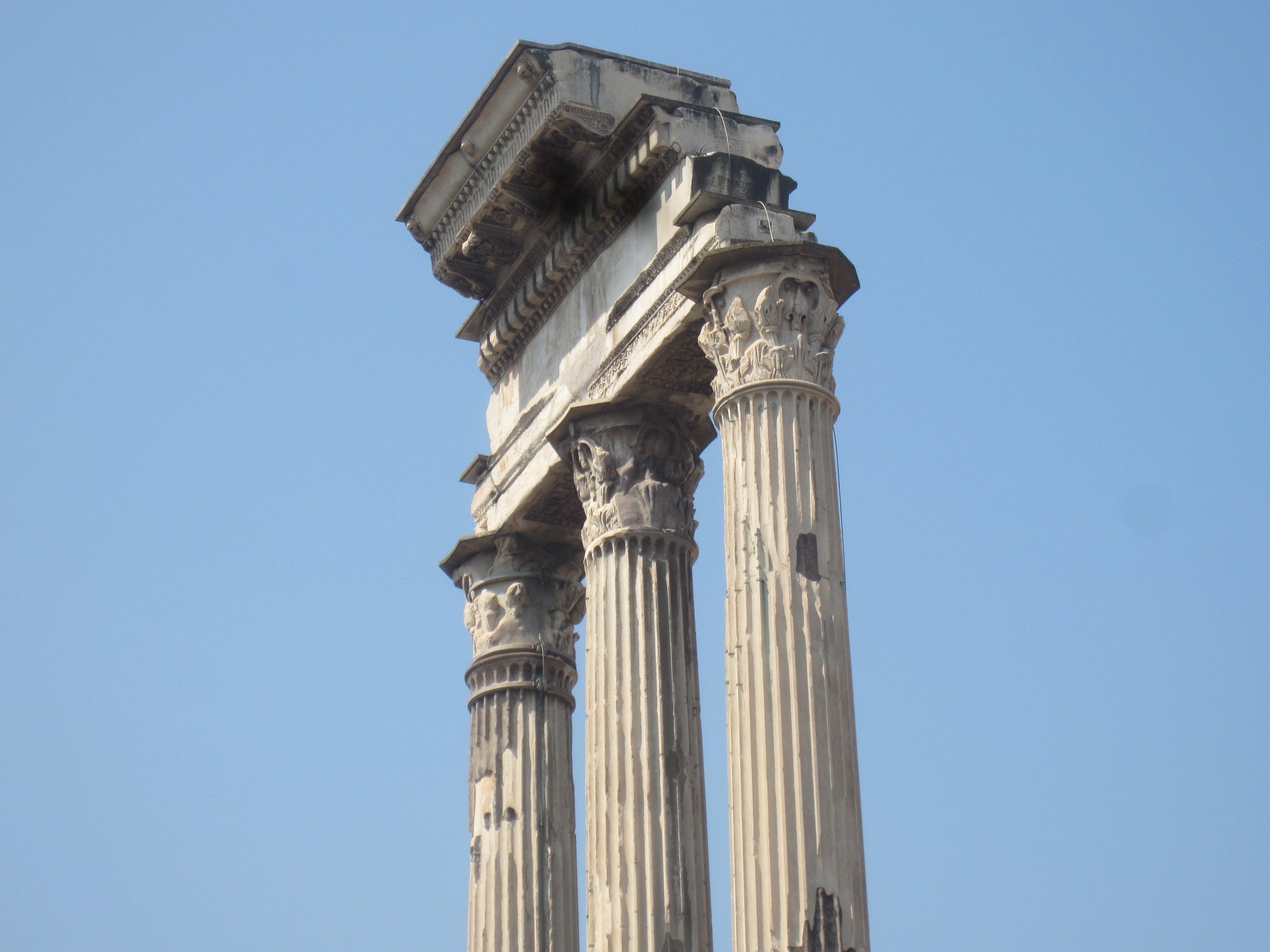 Roman columns photo