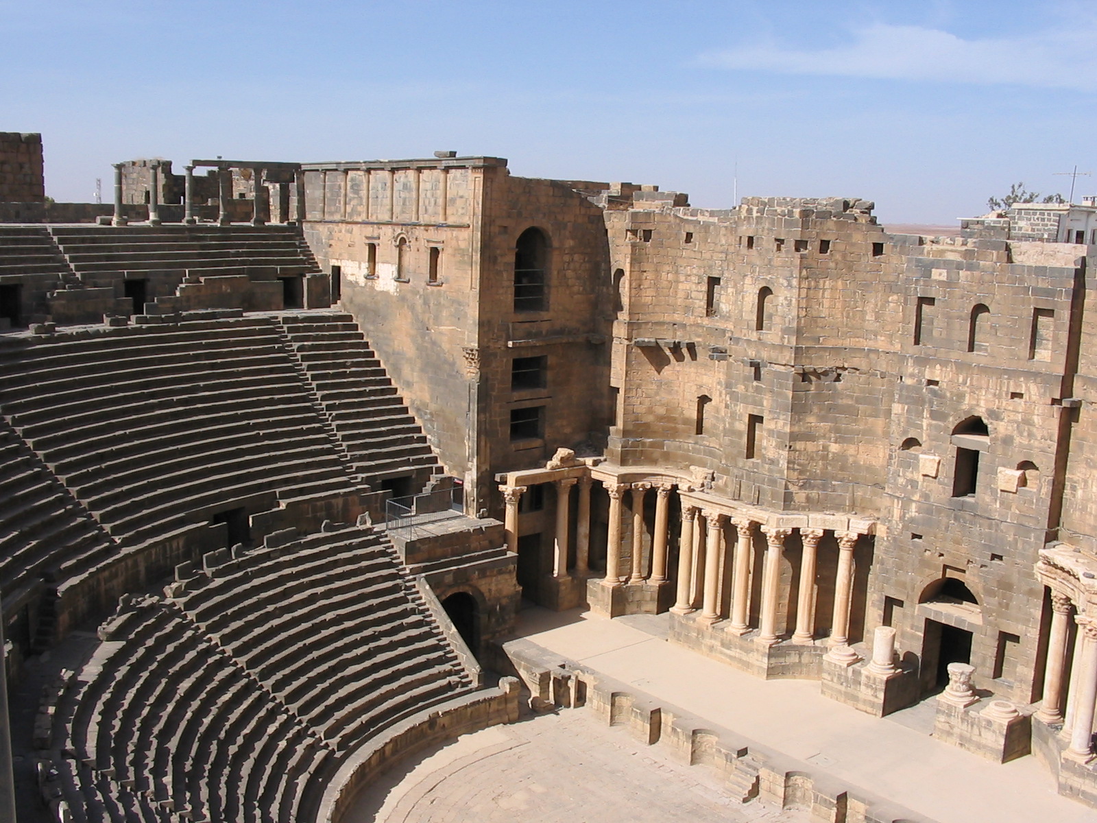 Roman Theatre at Bosra - Wikipedia