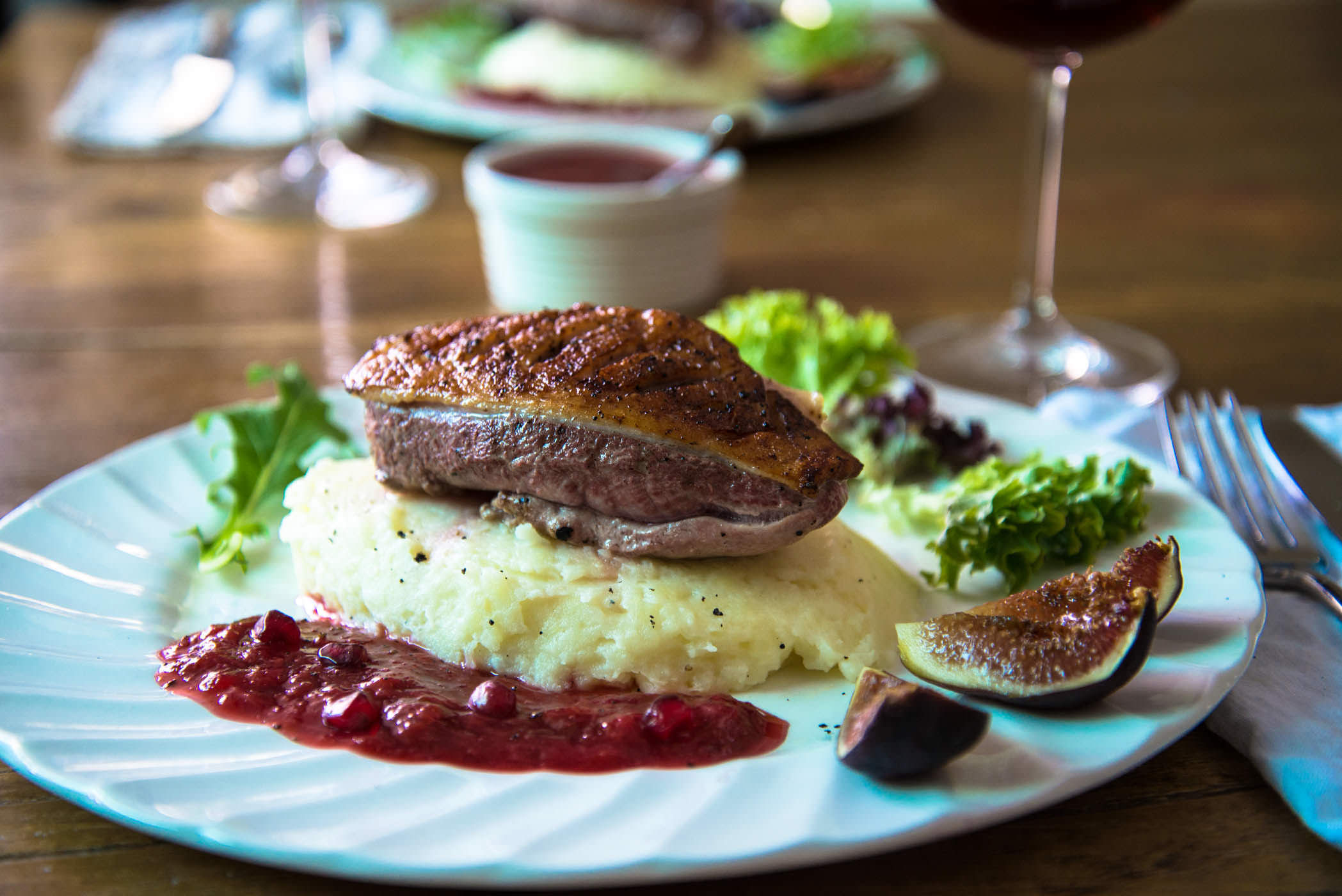 Duck with Plum Sauce & Figs for a romantic dinner | The Hungry ...