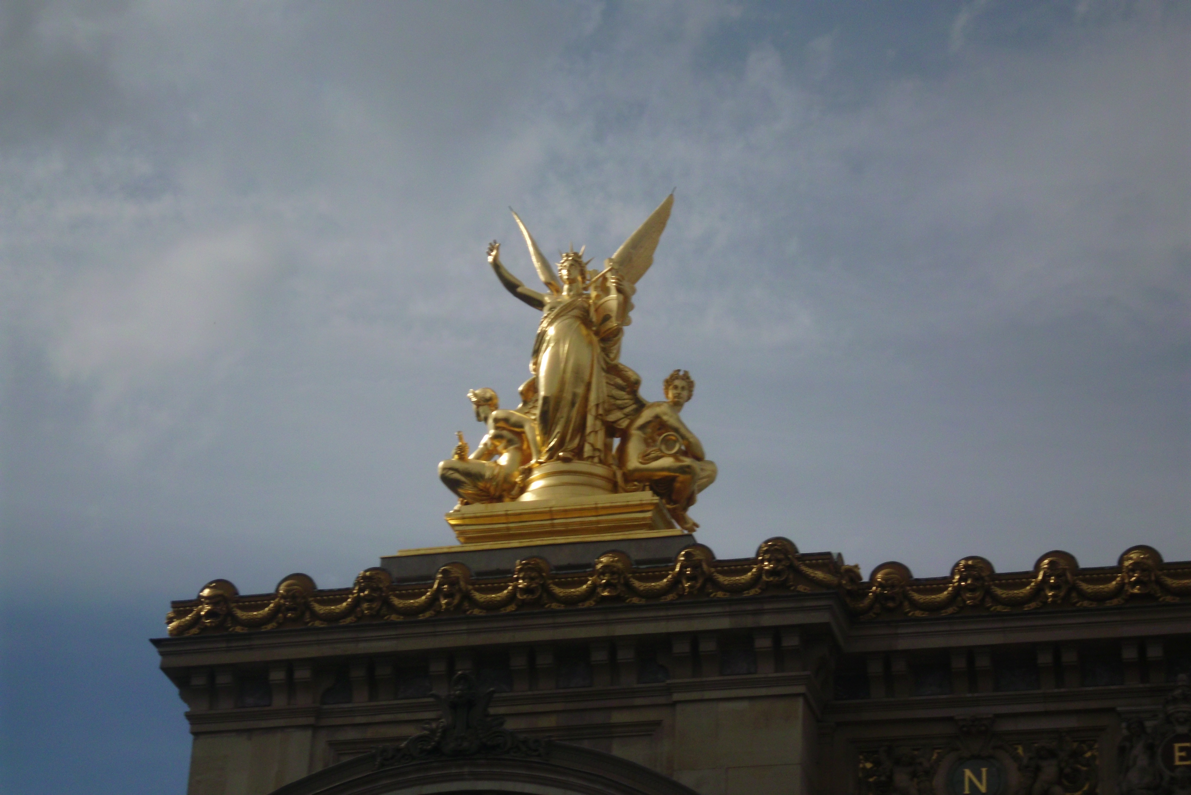File:Paris Opera Garnier roof sculpture Harmony by Gumery z.jpg ...