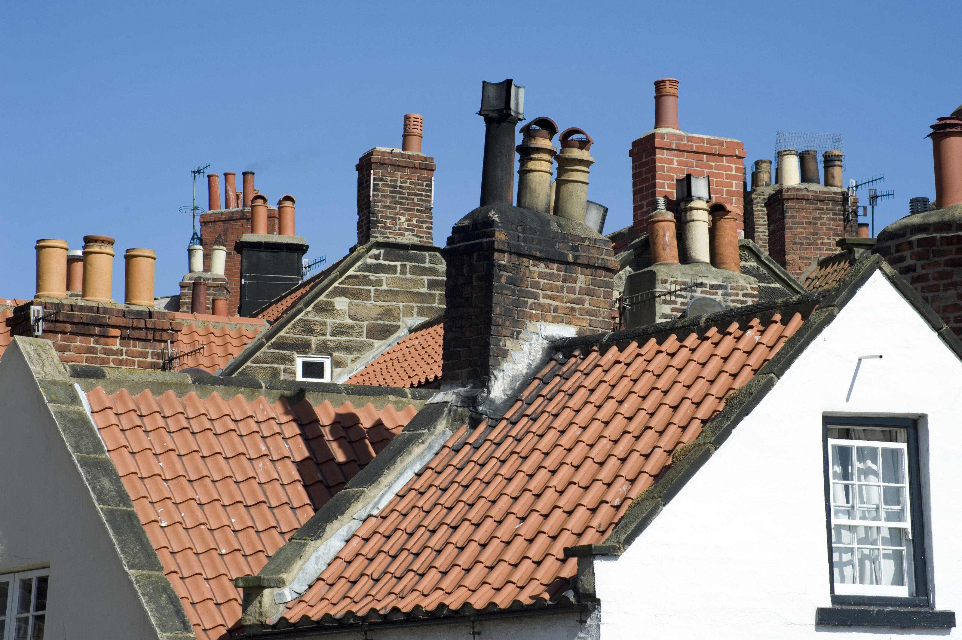 Free Stock Photo 7994 Rooftops and chimney pots | freeimageslive