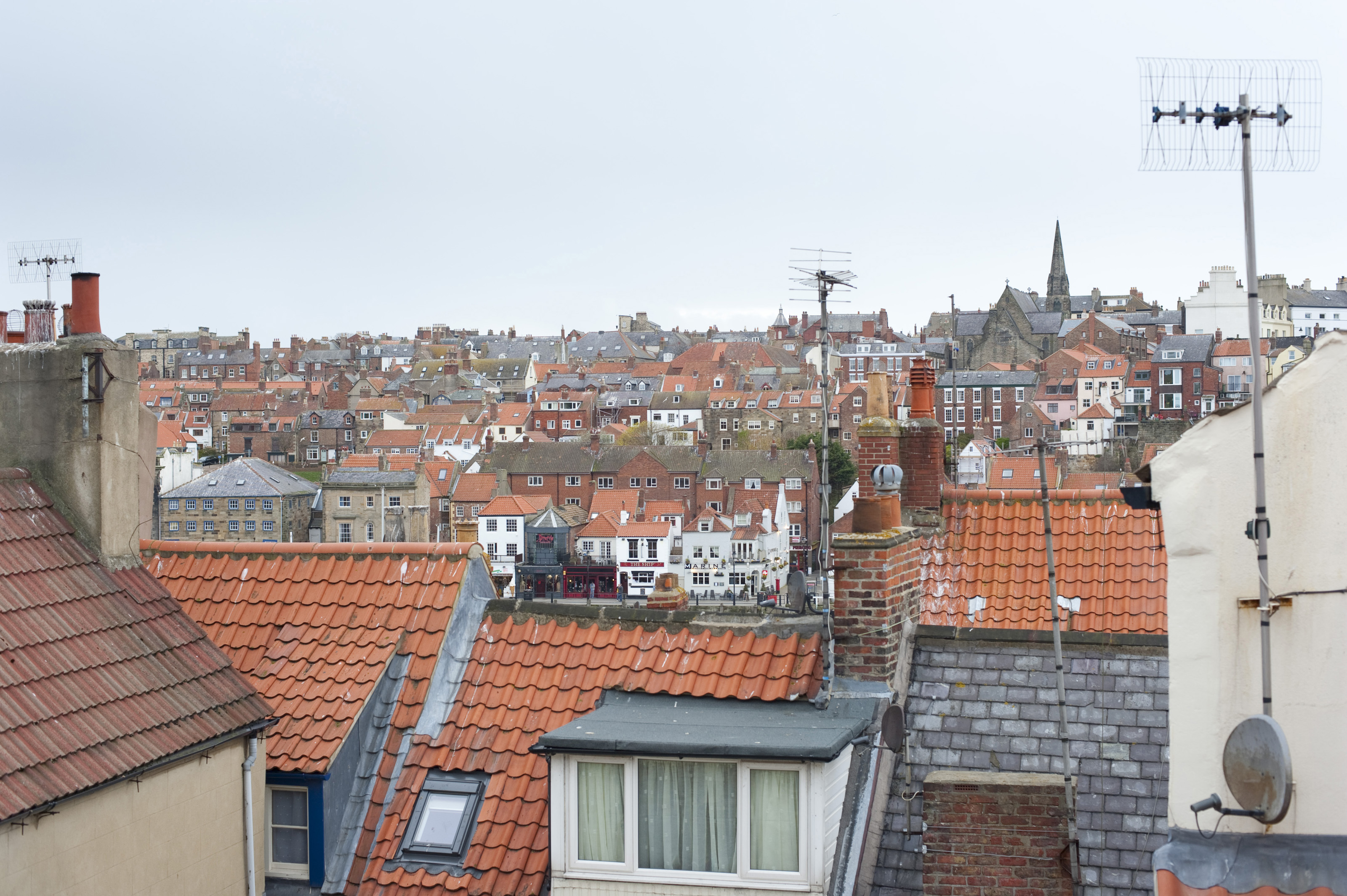 Free Stock Photo 8018 Rooftops of Whitby | freeimageslive