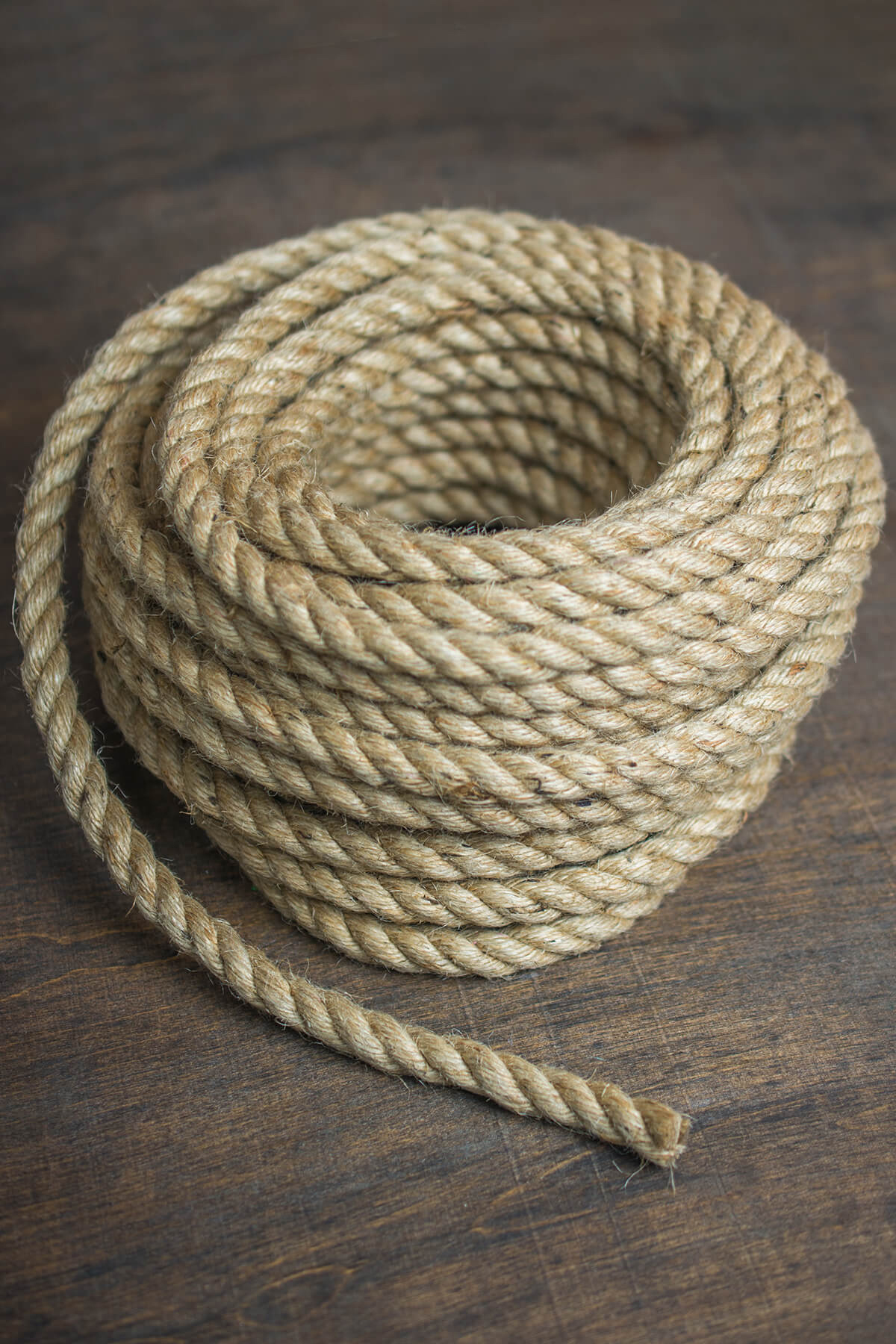 Natural Jute Rope 1/2 inch thick x 50 feet