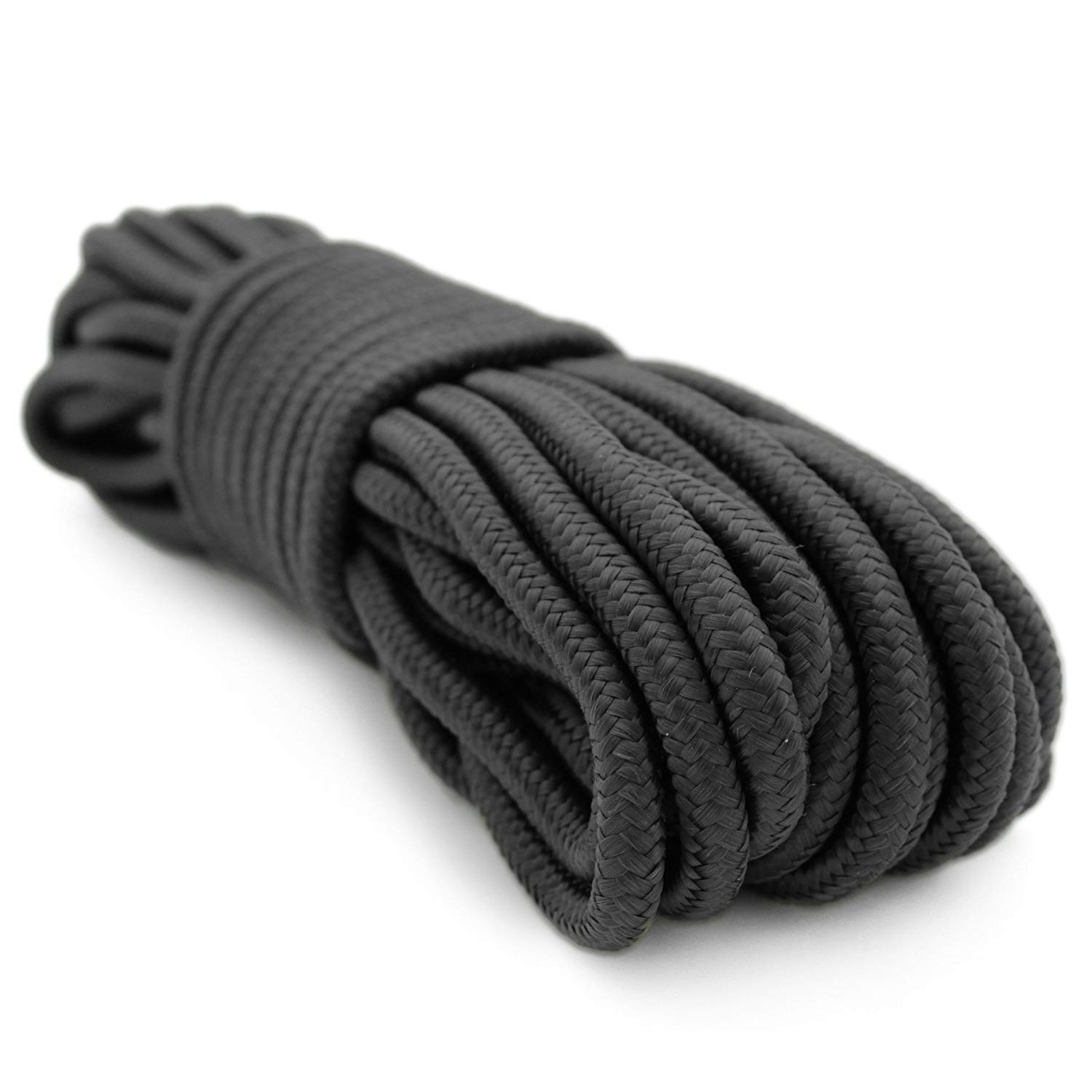 Amazon.com: 3/8 Inch 50 Foot Rope, Black, Camping Rope: Home Improvement