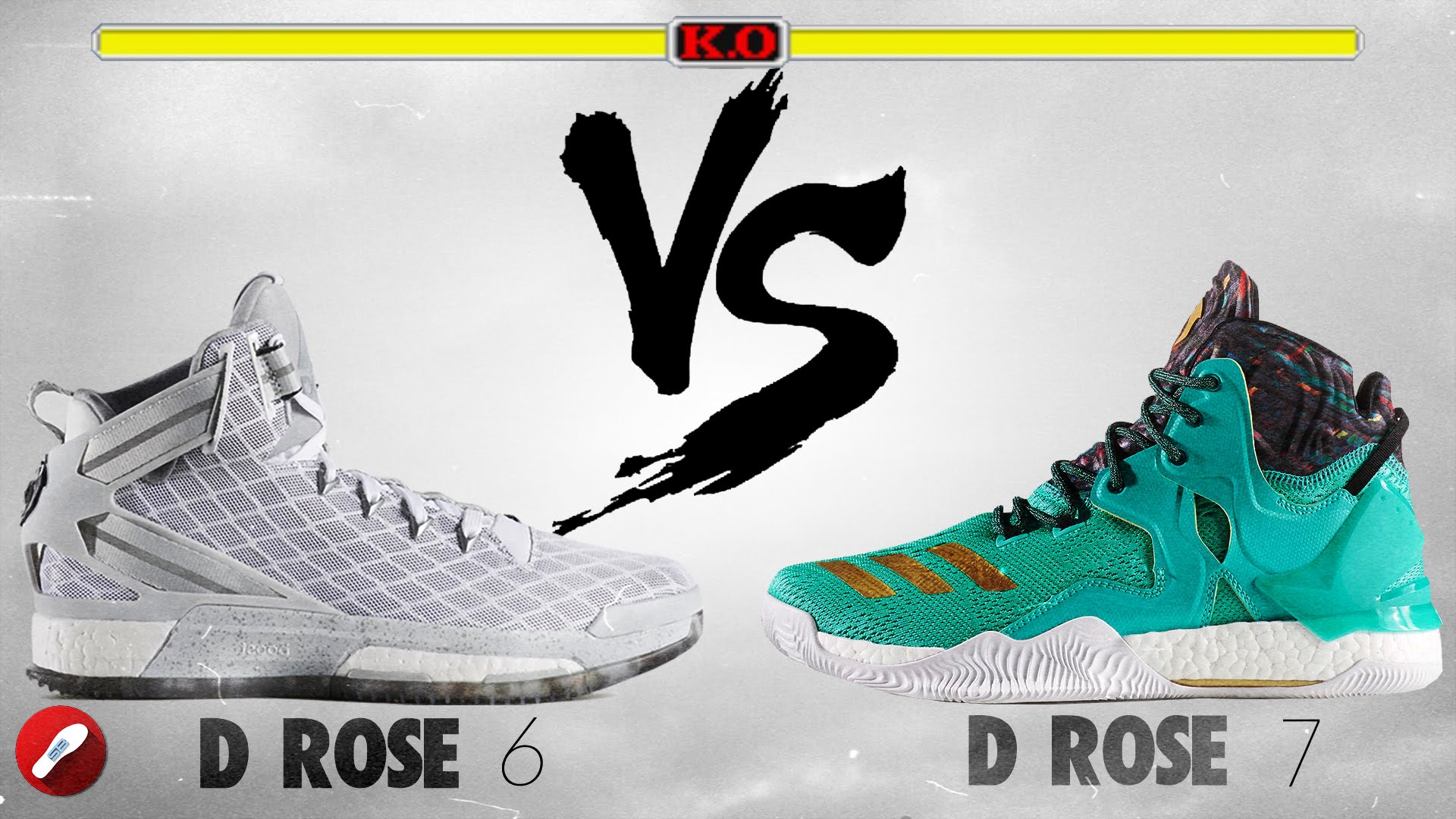 Adidas D Rose 6 vs Adidas D Rose 7! - YouTube
