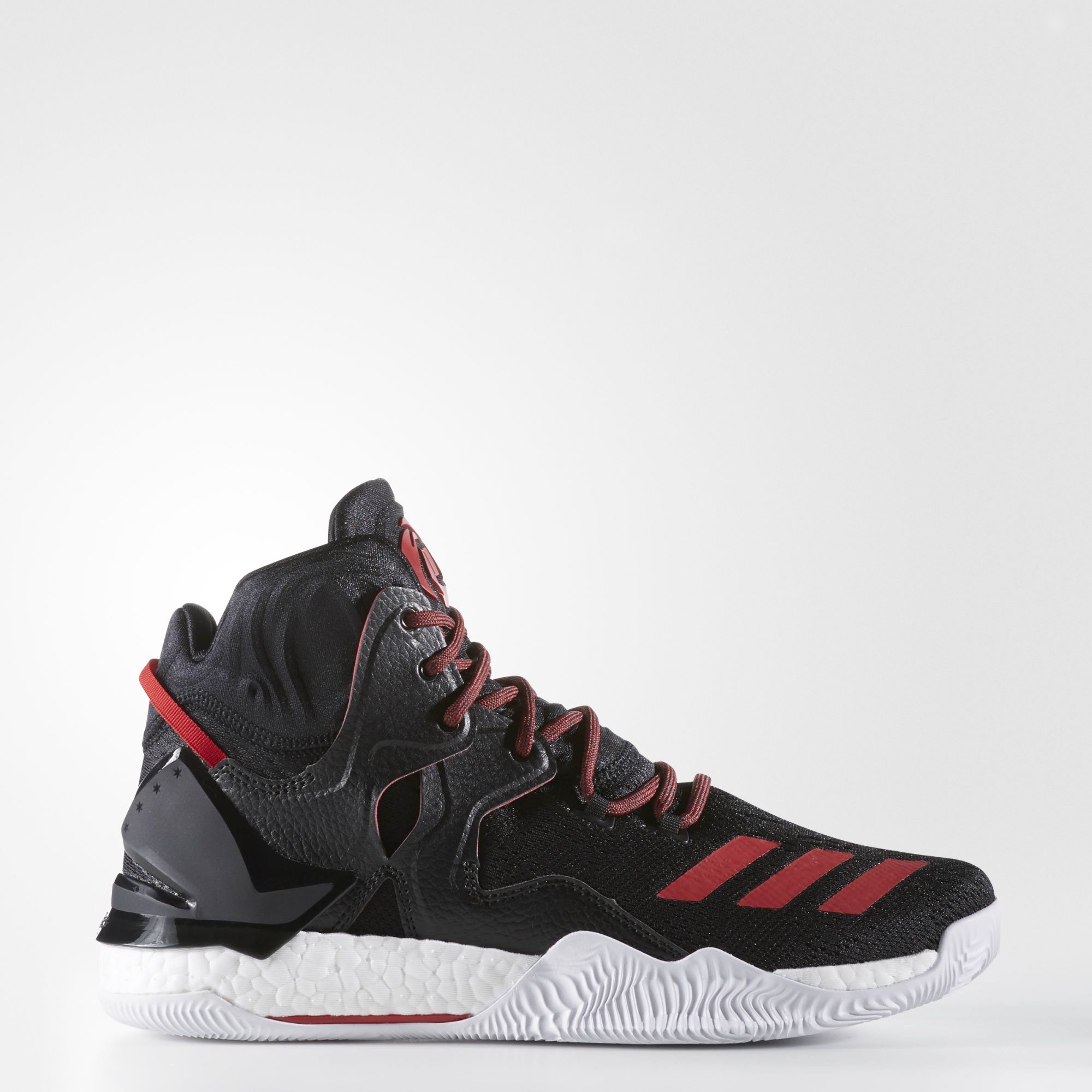 The adidas Rose 7 in Black/Scarlet is Available Now - WearTesters