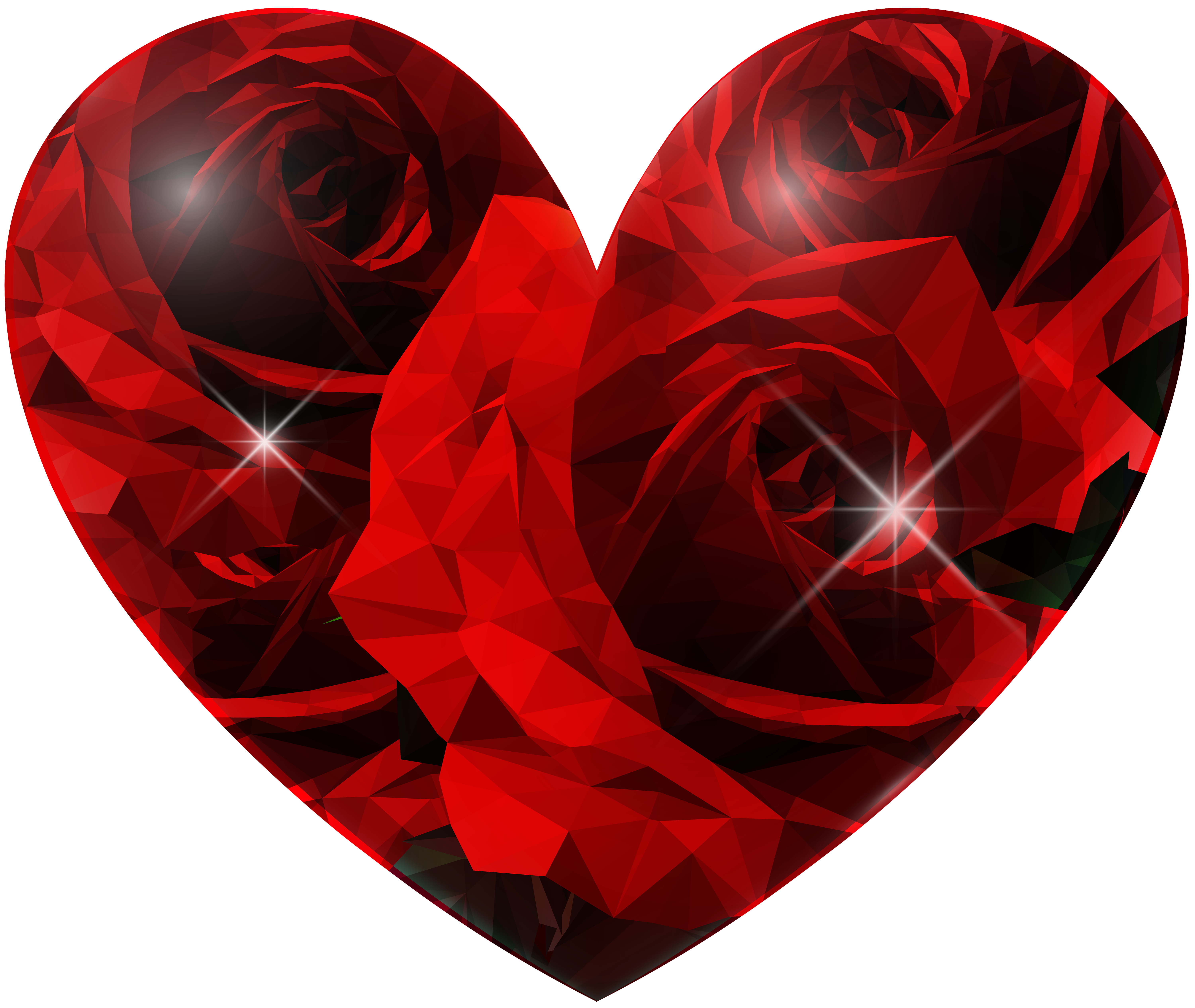 Rose heart photo