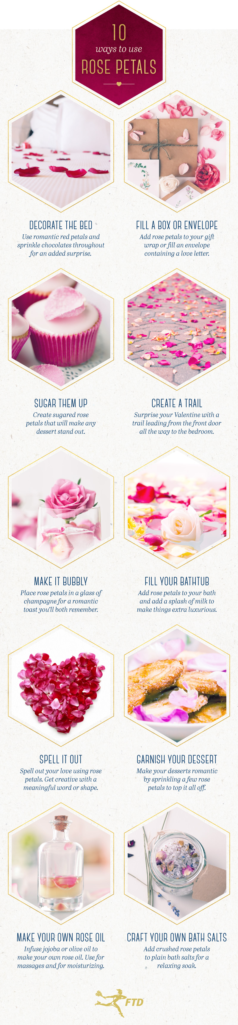 23 Romantic Ways to Use Rose Petals for Valentine's Day - FTD.com