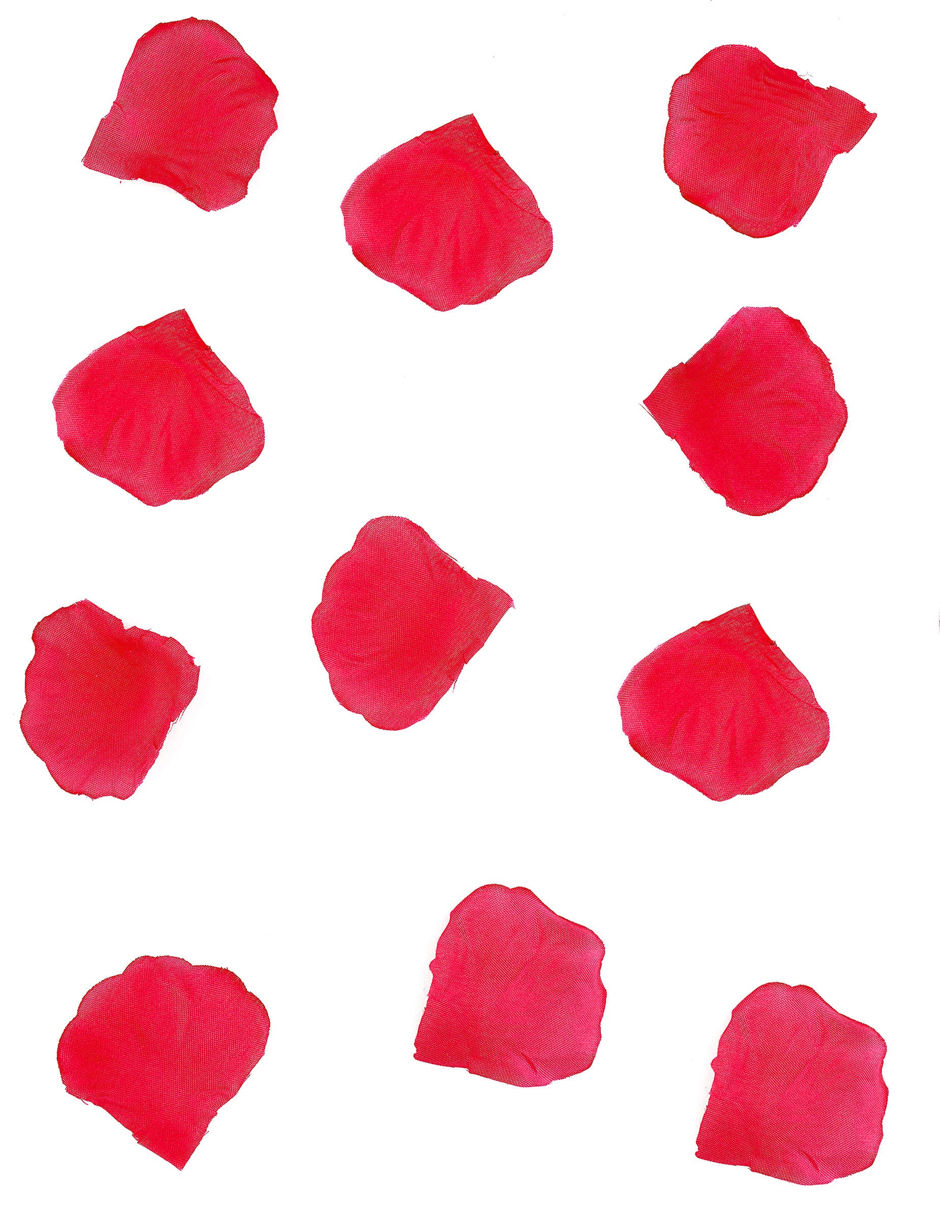 150 Tissue Red Rose Petals: Decorations,and fancy dress costumes ...