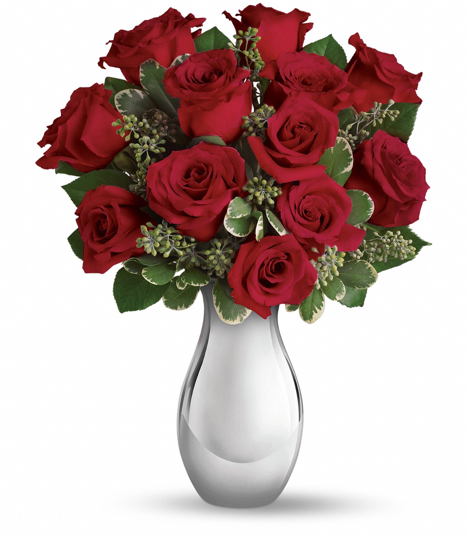 Teleflora's True Romance Bouquet with Red Roses in Leavenworth, KS ...