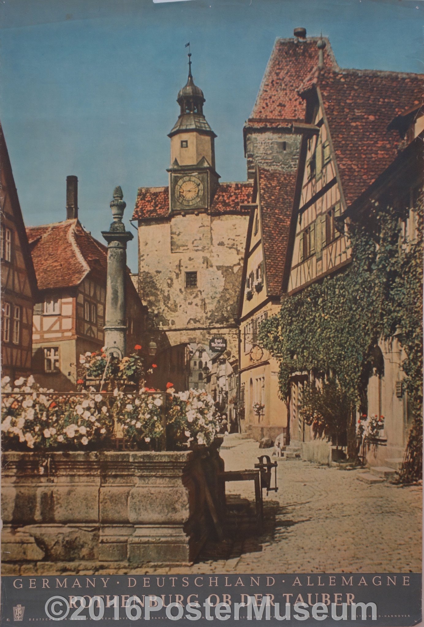 Rothenburg Ob Der Tauber – Poster Museum