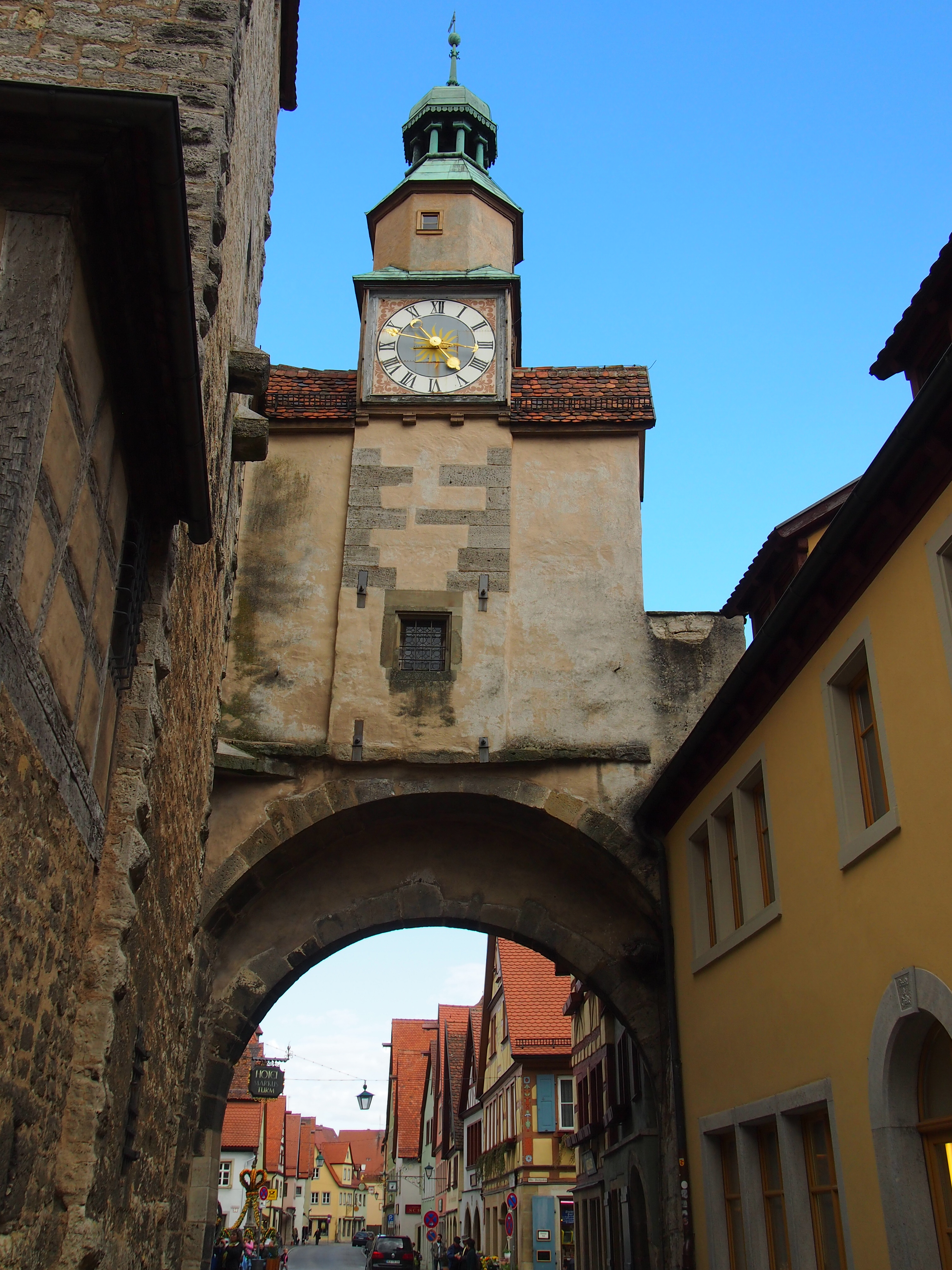 Rothenburg church tower photo