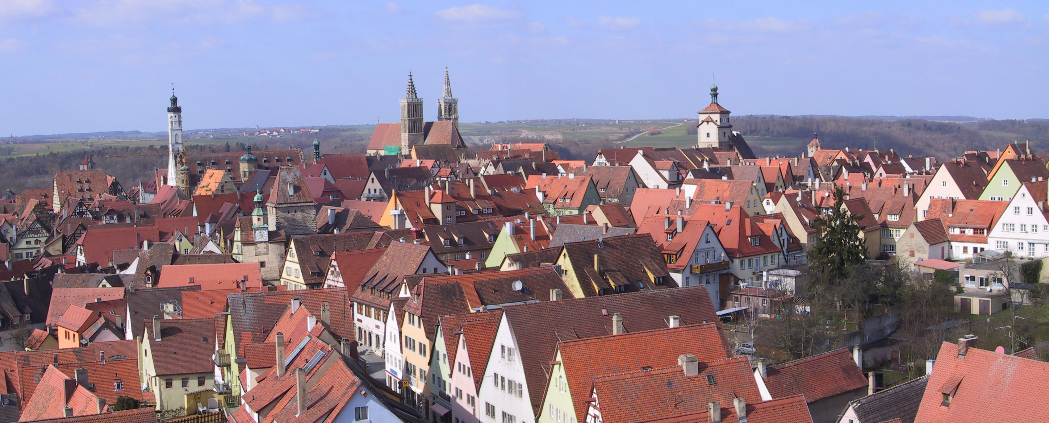 Cityscapes of Rothenburg