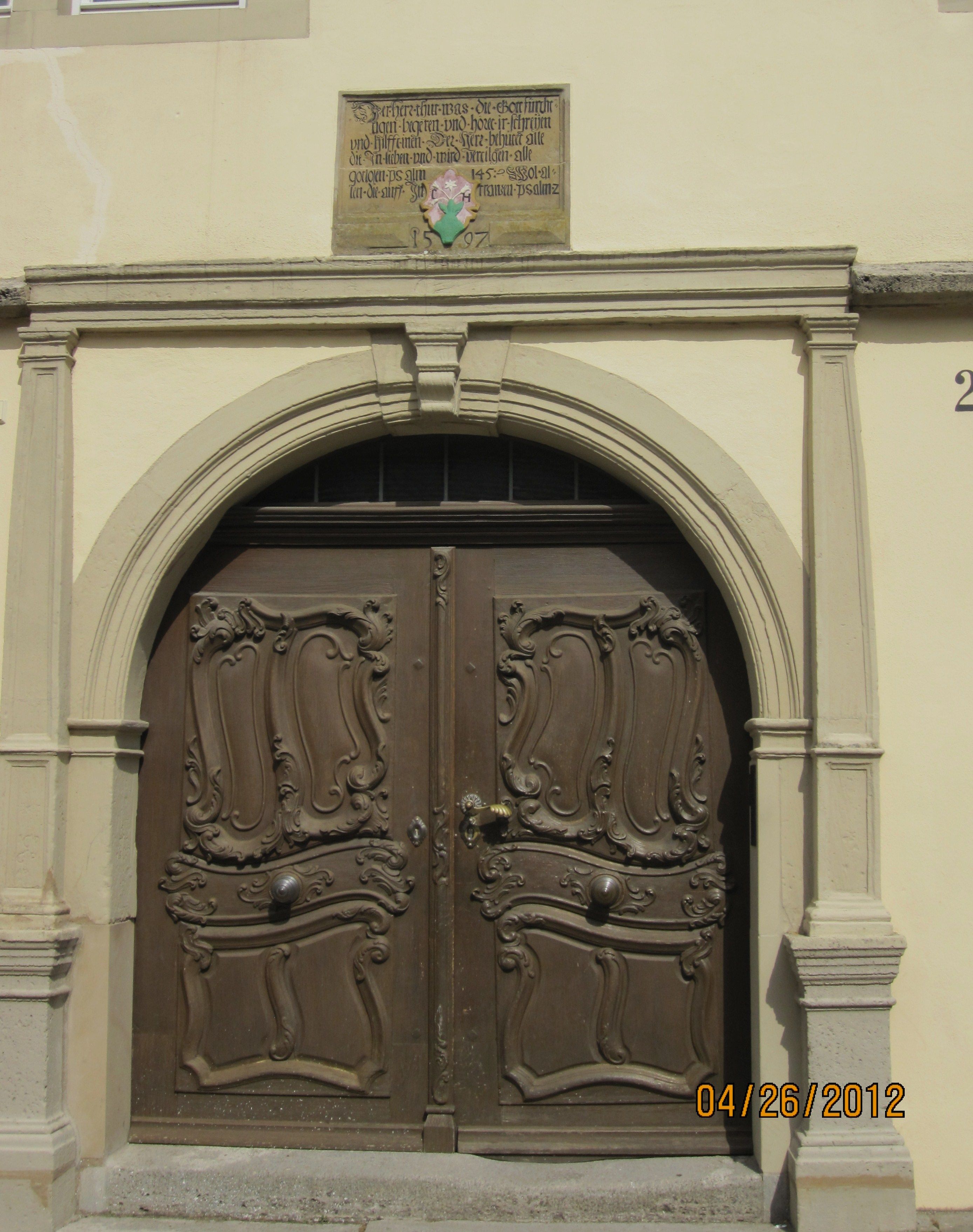 Carved Doors Rothenburg ob der Tauber Germany | Germany | Pinterest ...