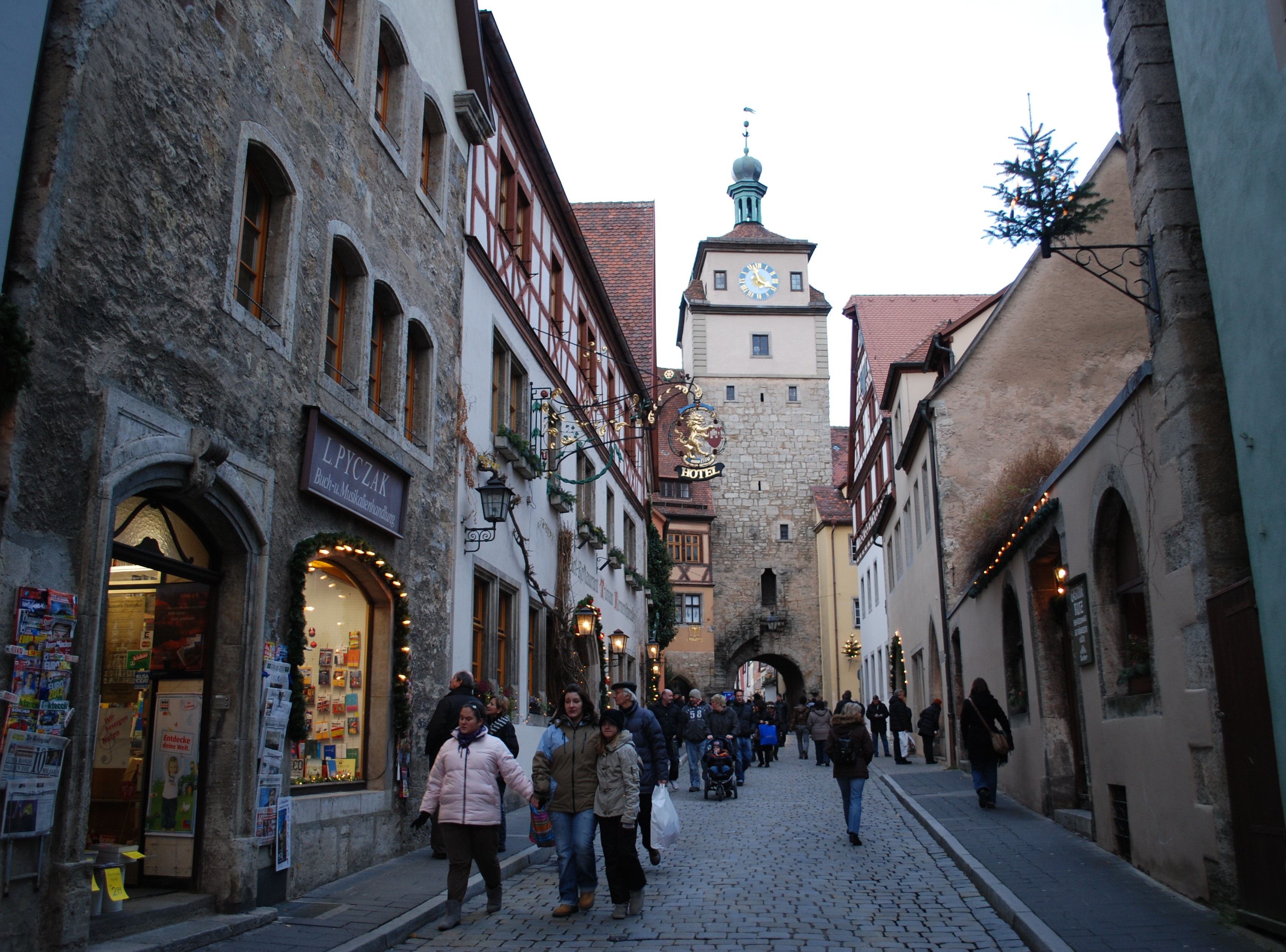 Narrow Streets of Rothenburg, Germany | Oddball Escapes