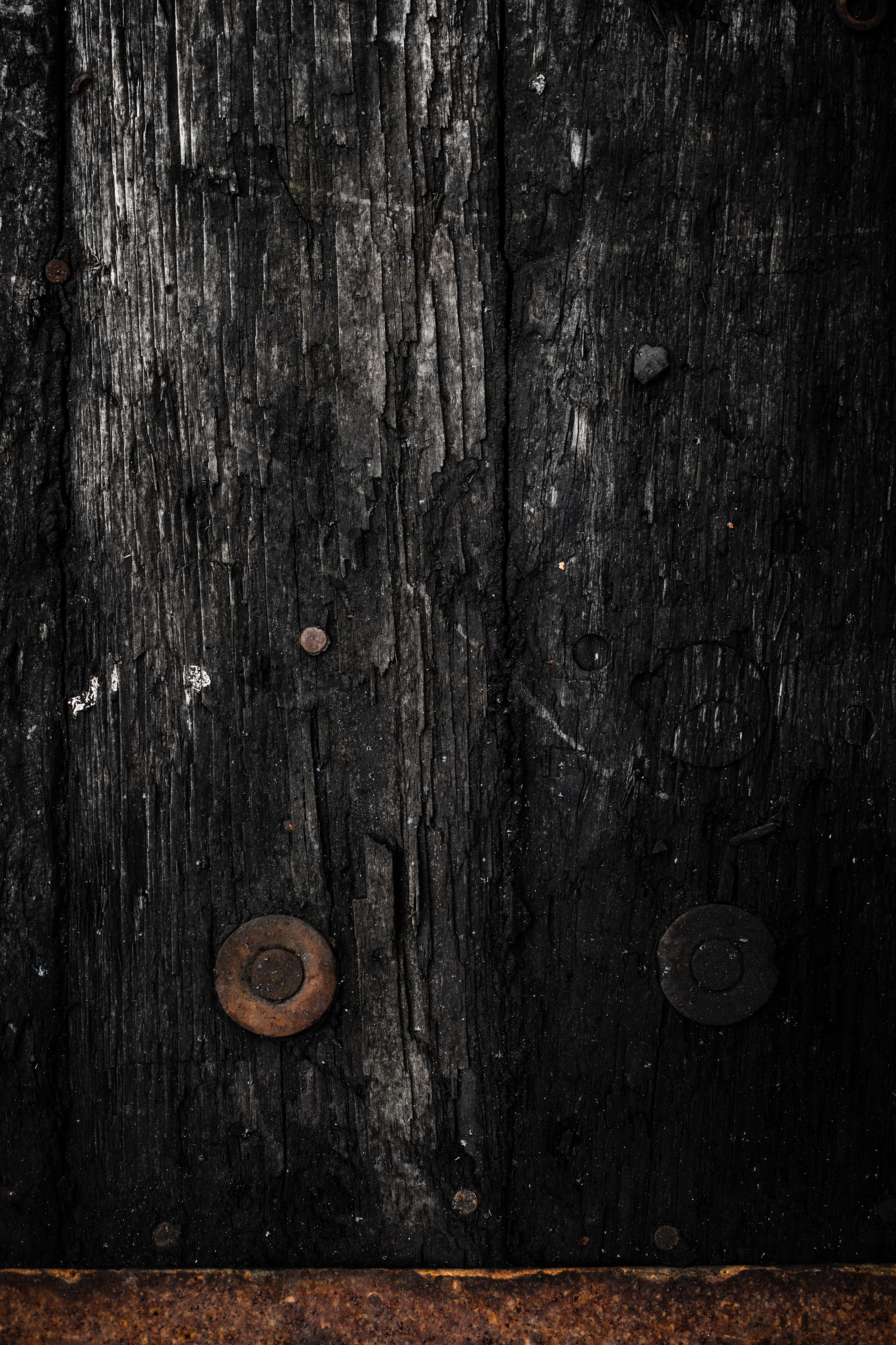 Rotting Wooden Texture, Oil, Wood, Vintage, Used, HQ Photo