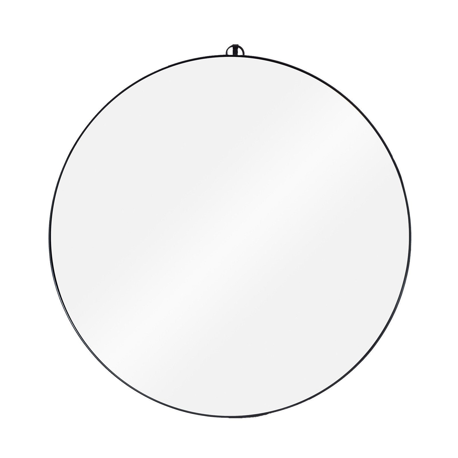 Round Metal Framed Mirror by Consort