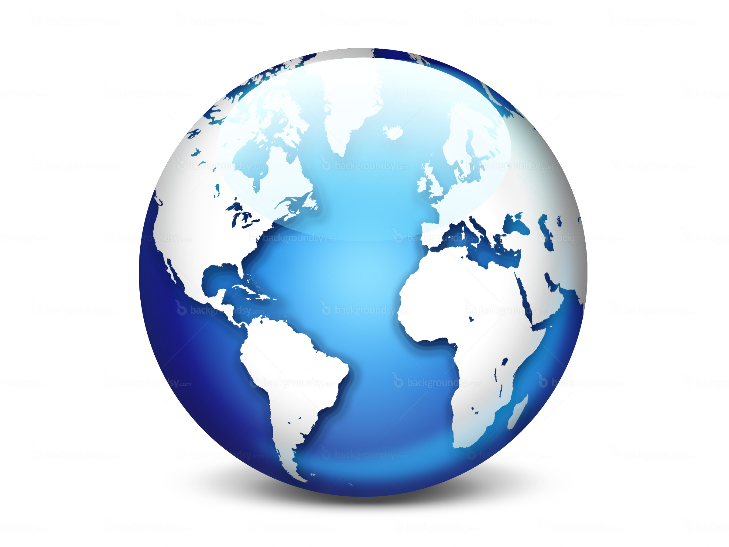 World globe icon (PSD) | Backgroundsy.com