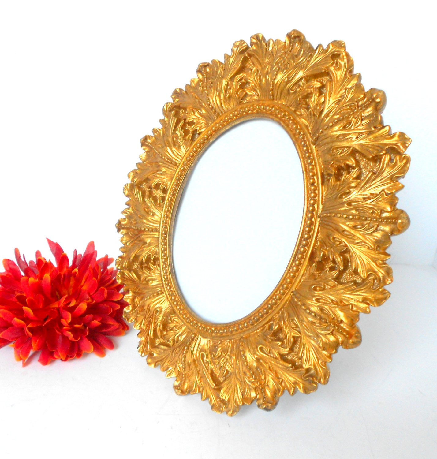 4 x 6, Oval Picture Frame, Ornate Picture frame, Oval Photo Frame ...