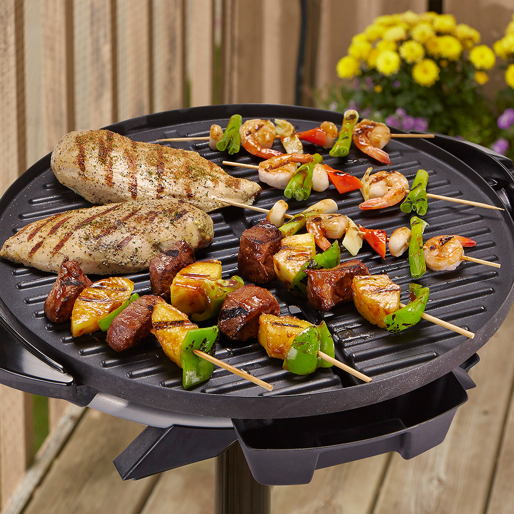 Round Electric Barbecue Grill — Jbeedesigns Outdoor : Choosing ...